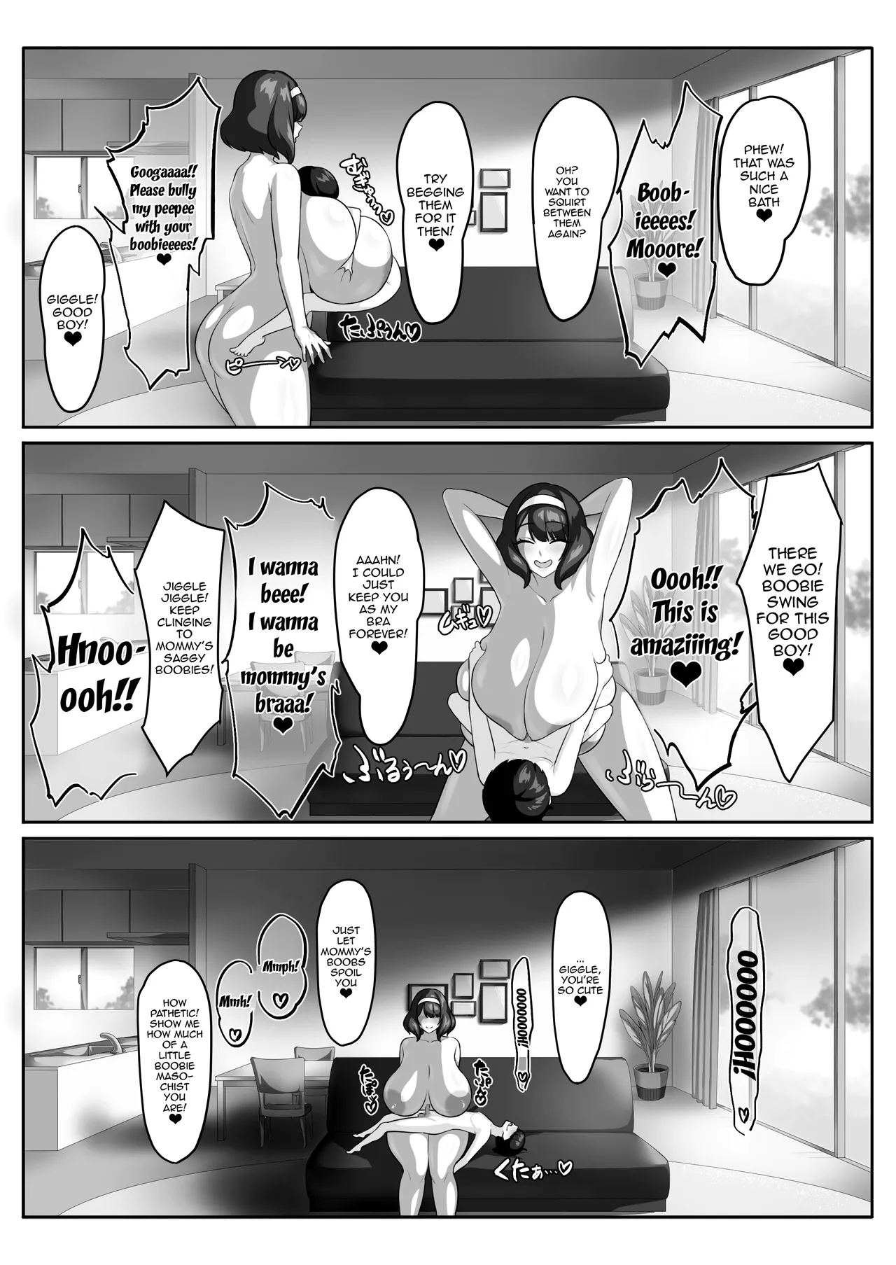 [Egoha no Mori. (Egoha.)]P-Cup Chounyuu no Mamahaha to Futarikkiri no Natsuyasumi[English] {Doujins.com} Page 41