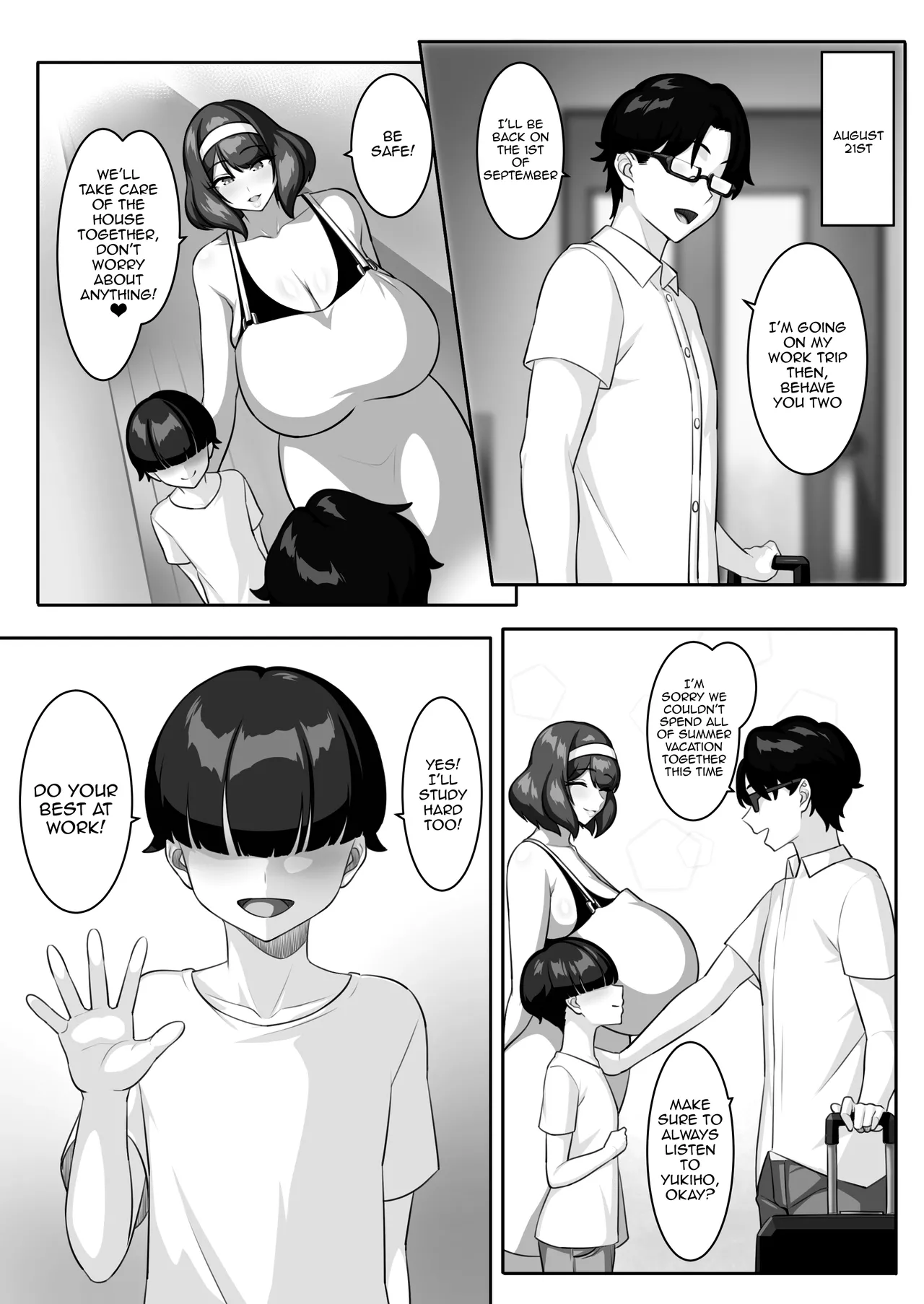 [Egoha no Mori. (Egoha.)]P-Cup Chounyuu no Mamahaha to Futarikkiri no Natsuyasumi[English] {Doujins.com} Page 43