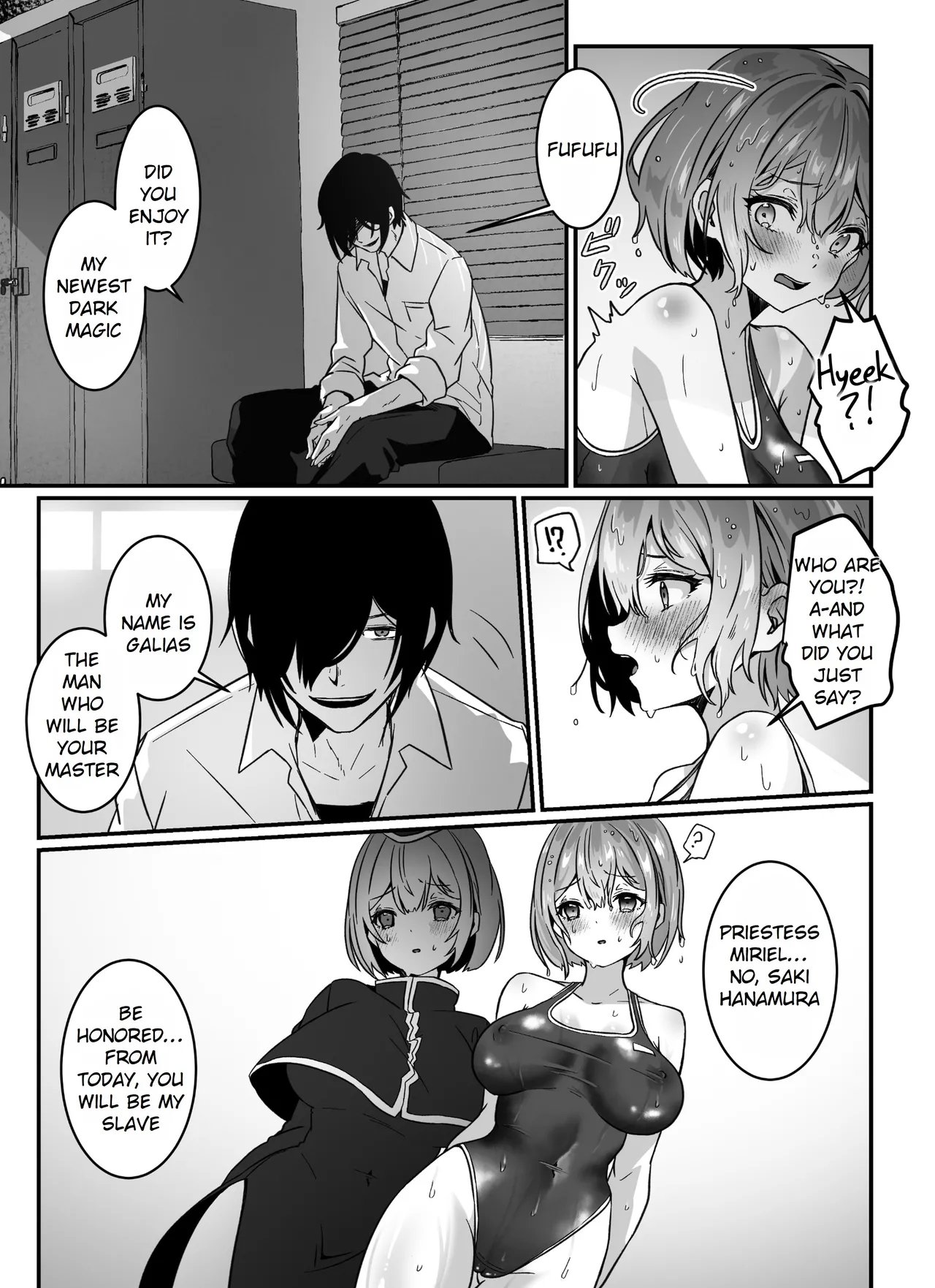 [Yumemi Dream Land (Yumemi Gachi)]Isekai kara Tensei shita Ore wa Yami no Chikara de Yuusha Party ni Fukushuu suru -Onna Souryo Hen- | After Isekai Reincarnating, I Use Dark Powers To Get Revenge On The Hero Party ~Priestess~[English] [Rei Scans] Page 26