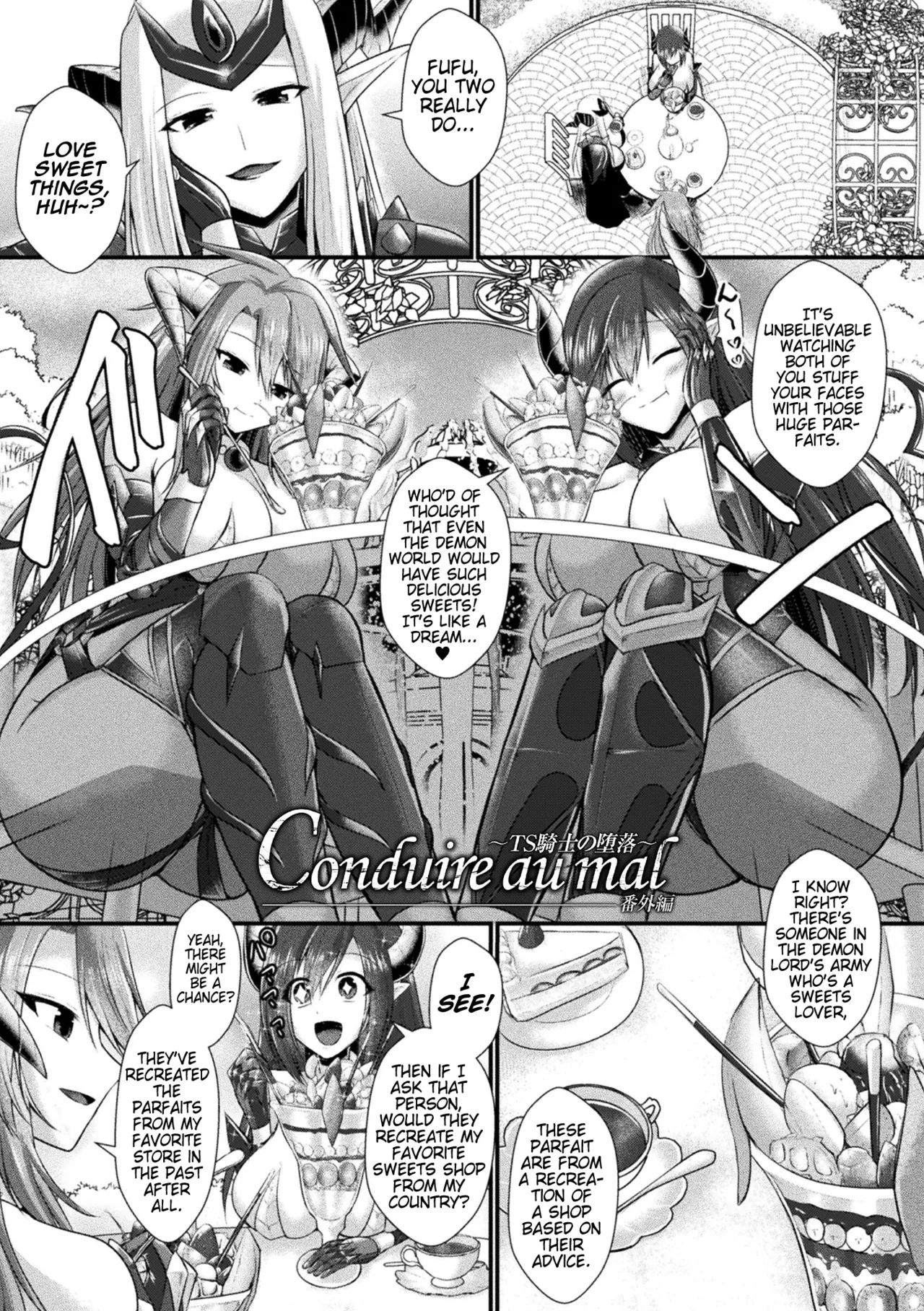 [Seres Ryu]Conduire au mal ～TS Kishi No Daraku~ Kouhen + Bangaihen | Conduire au mal ~Fall of a Gender Bent Knight~ Part 2 + Extra(Kukkoro Heroines Vol. 30) [English] [Digital] (Pangean) Page 33