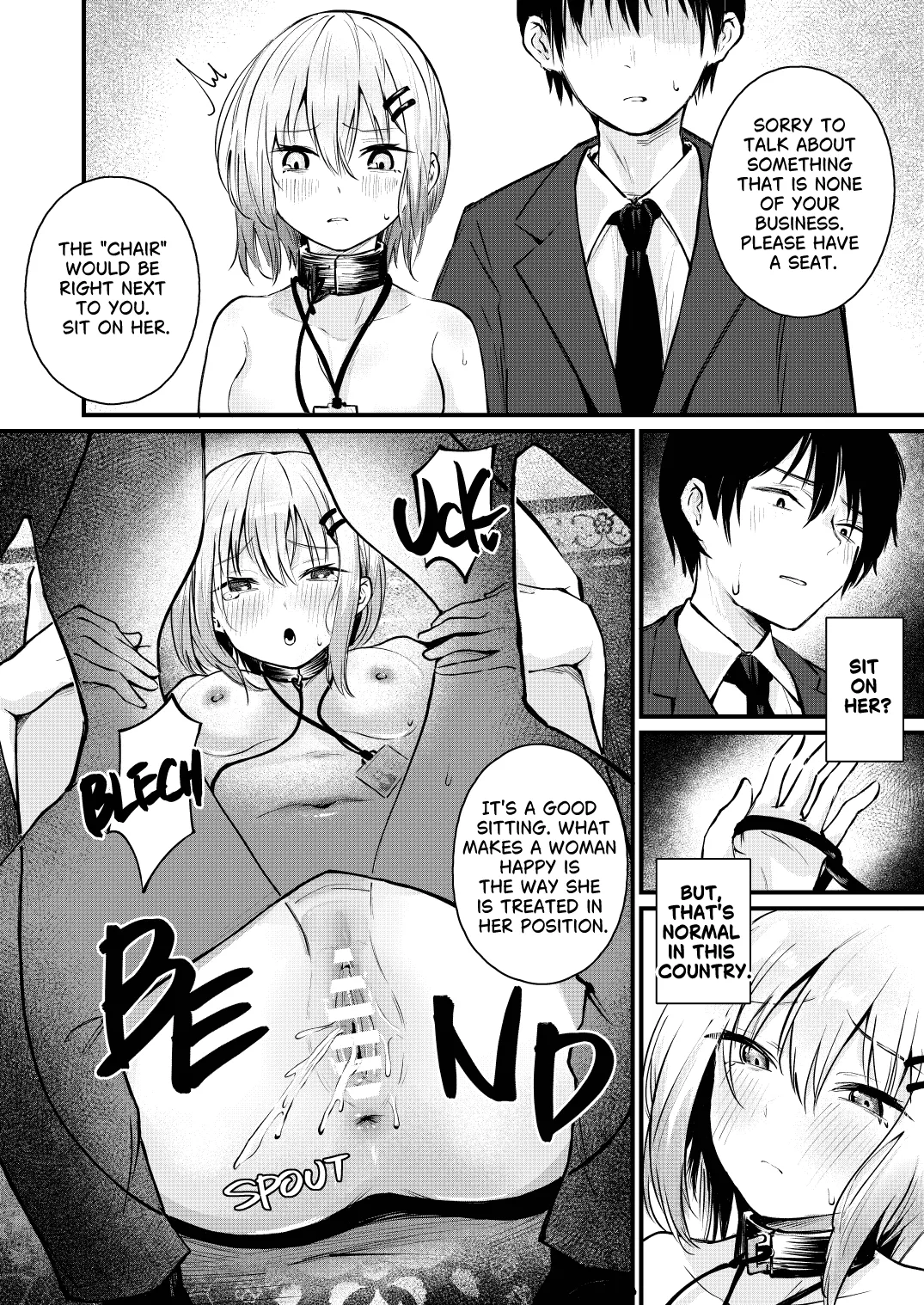 [mokataki_works (Mokataki)]Josei no Kenri ga Ushinawareta Kuni | The Country Where Women's Rights have been Lost[English] Page 21