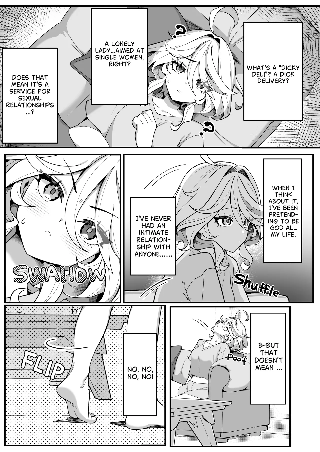 [piccione!!]Jiyuu no Yorokobi ni Oborete - Drowning in the pleasures of freedom(Genshin Impact) [English] [Digital] Page 5