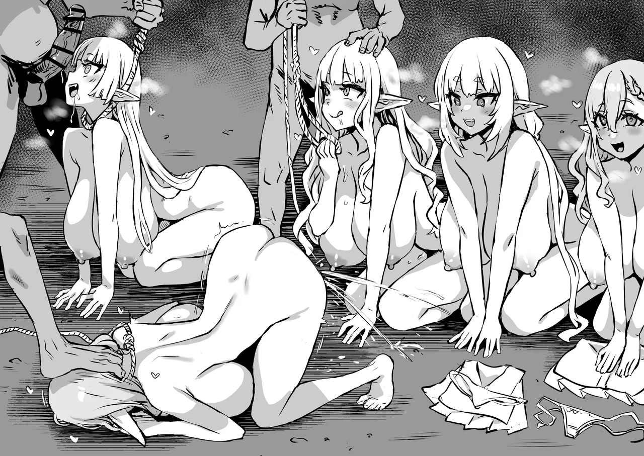 [Asanagi]Goblin Suki Suki Elf Musume | Elf Girls Who Luuuv Goblins 1+2[English] Page 16