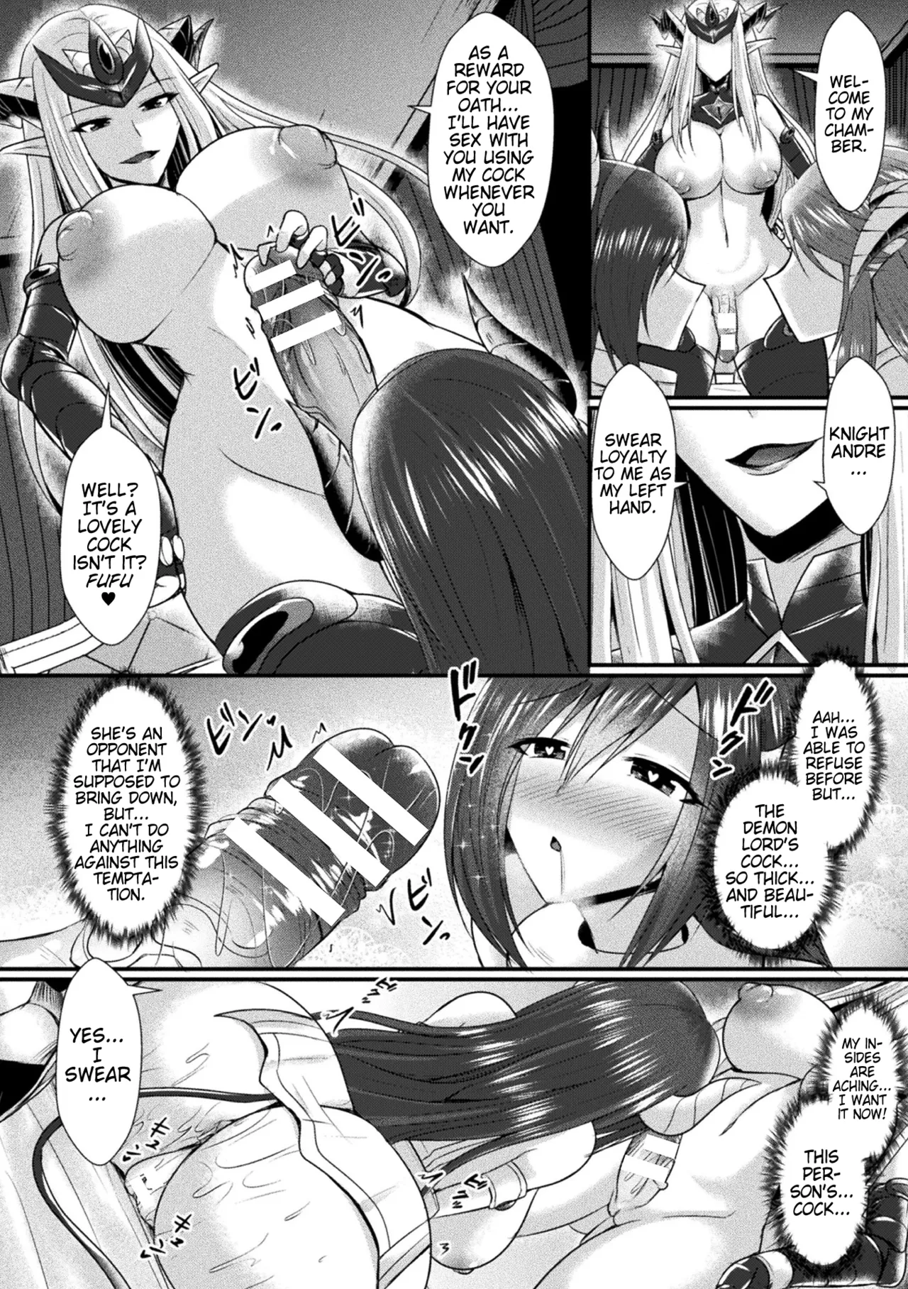 [Seres Ryu]Conduire au mal ～TS Kishi No Daraku~ Kouhen + Bangaihen | Conduire au mal ~Fall of a Gender Bent Knight~ Part 2 + Extra(Kukkoro Heroines Vol. 30) [English] [Digital] (Pangean) Page 26