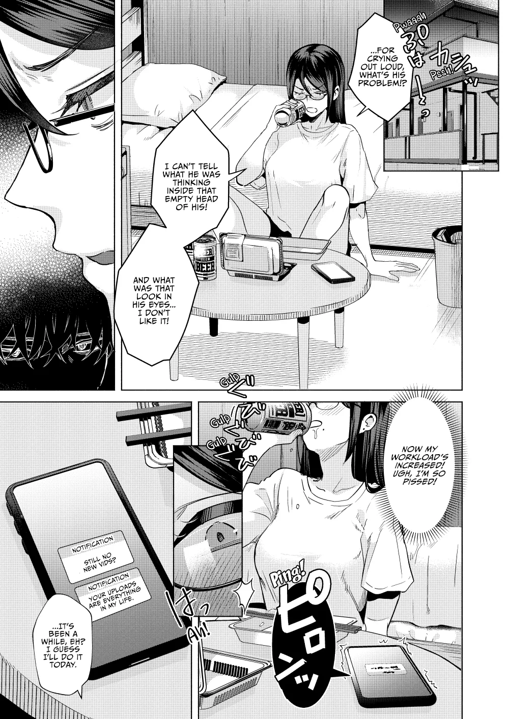 [Gagaga Honpo (Gar)]Buka ni #UraAcc o Shiraretara | If My Subordinate Finds Out About My Secret Alt Account[English] [Vivid Rabbit] [Digital] Page 5