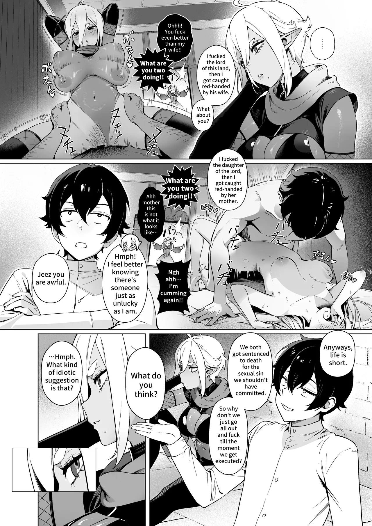 [Master of Tea & Chaos Studio (Sencha Bashira, Mugicha Bashira)]Isekai 100-nin Giri | 100+ Body Counts in Isekai[English] [Digital] Page 14