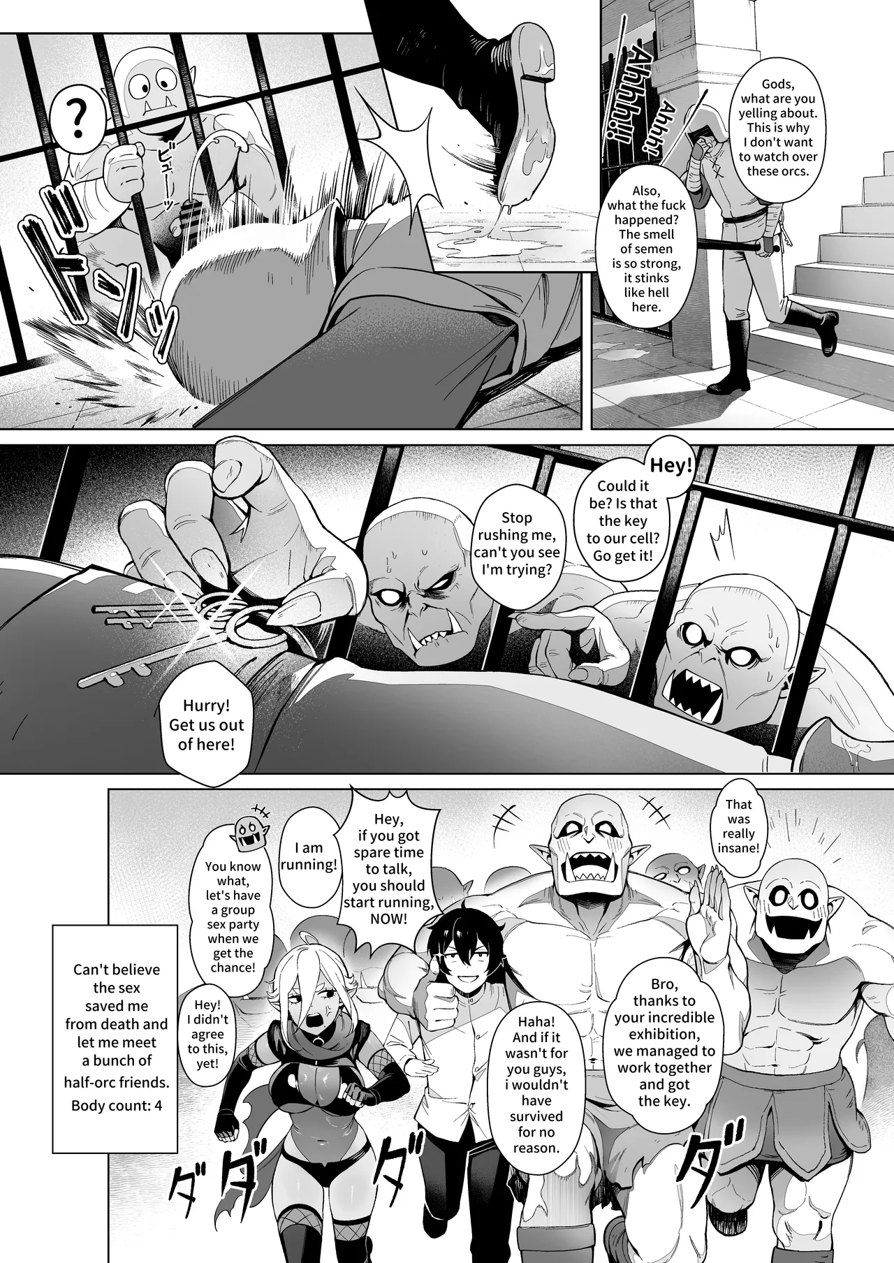[Master of Tea & Chaos Studio (Sencha Bashira, Mugicha Bashira)]Isekai 100-nin Giri | 100+ Body Counts in Isekai[English] [Digital] Page 17