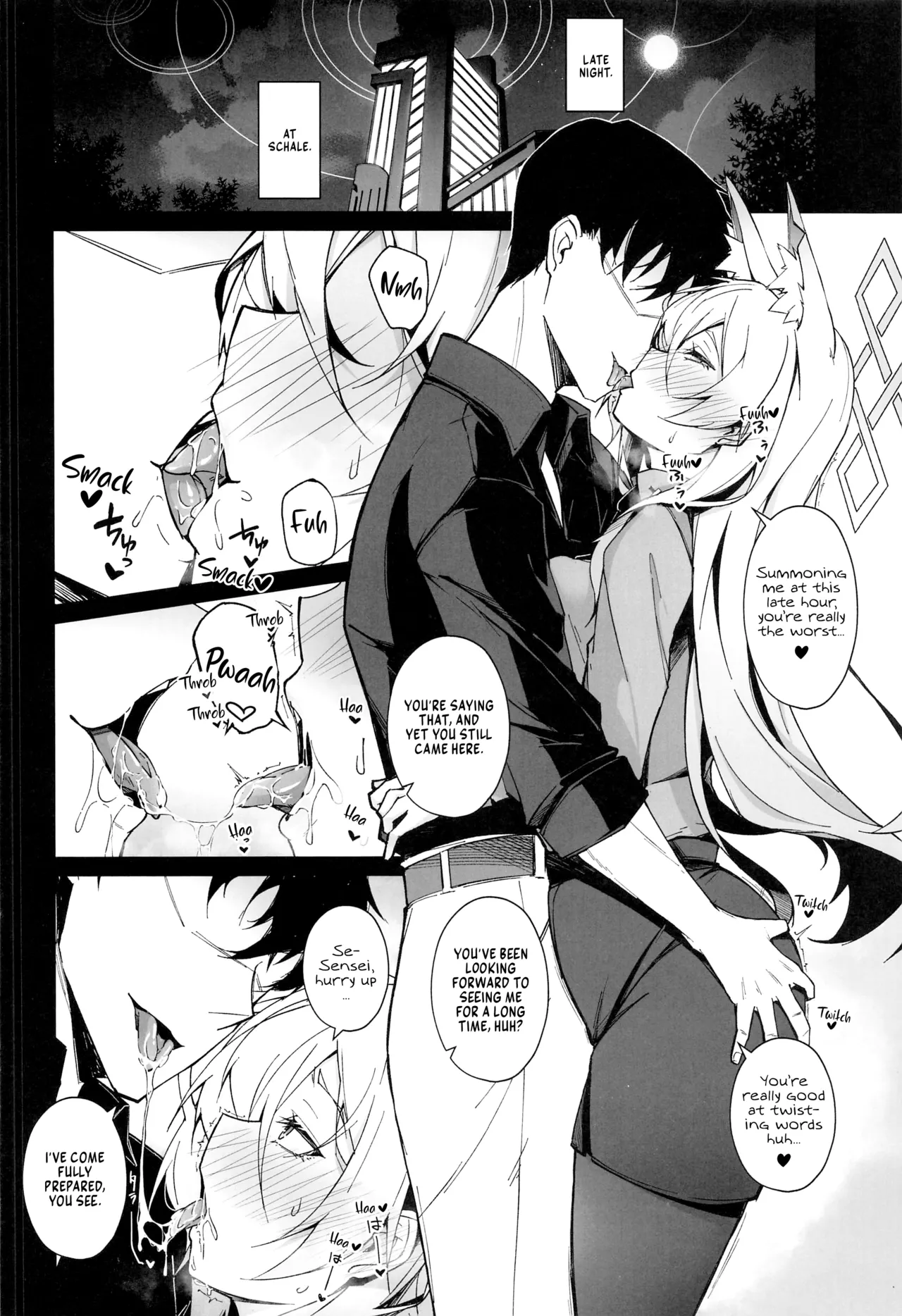 (C103) [eK-SHOP (Tsuizi)]Obedience Aphrodisiac(Blue Archive) [English] [Vivid Rabbit] Page 15