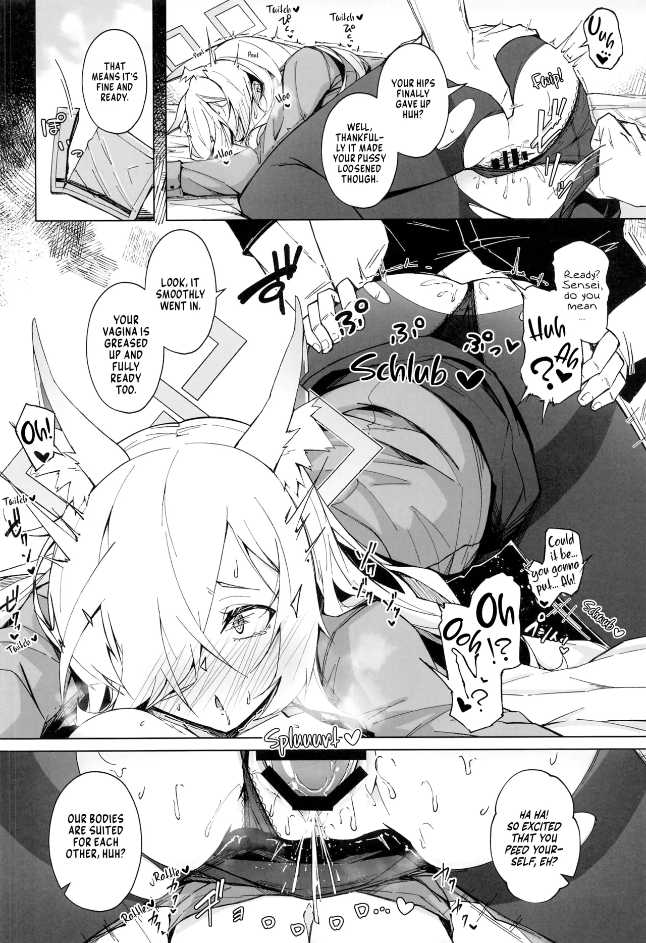 (C103) [eK-SHOP (Tsuizi)]Obedience Aphrodisiac(Blue Archive) [English] [Vivid Rabbit] Page 9