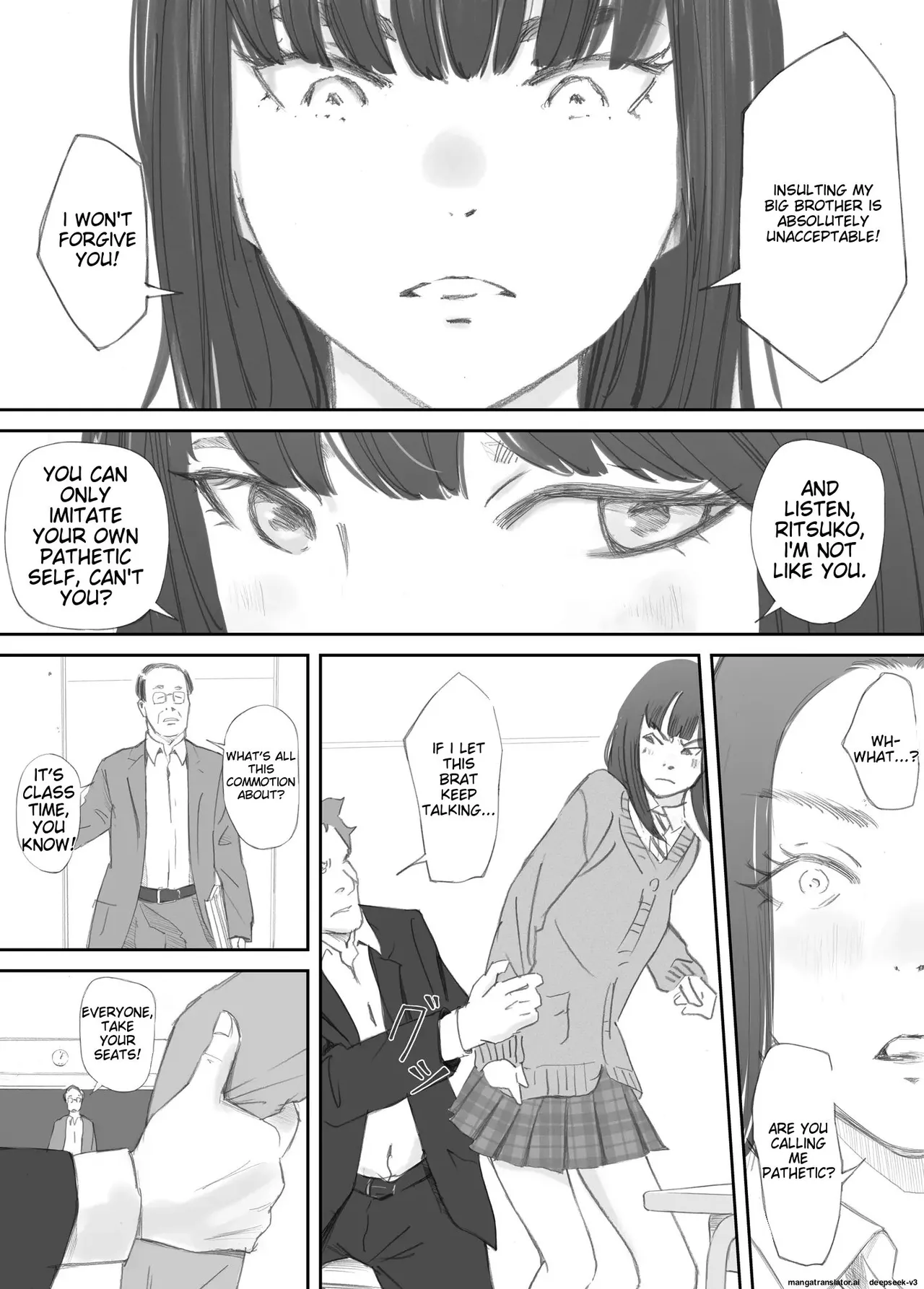 [Nekome Koi]Hadan no Kizuna -Netorareta Gimai- | Broken Bonds: Stepsister Cuckolded[English] Page 16