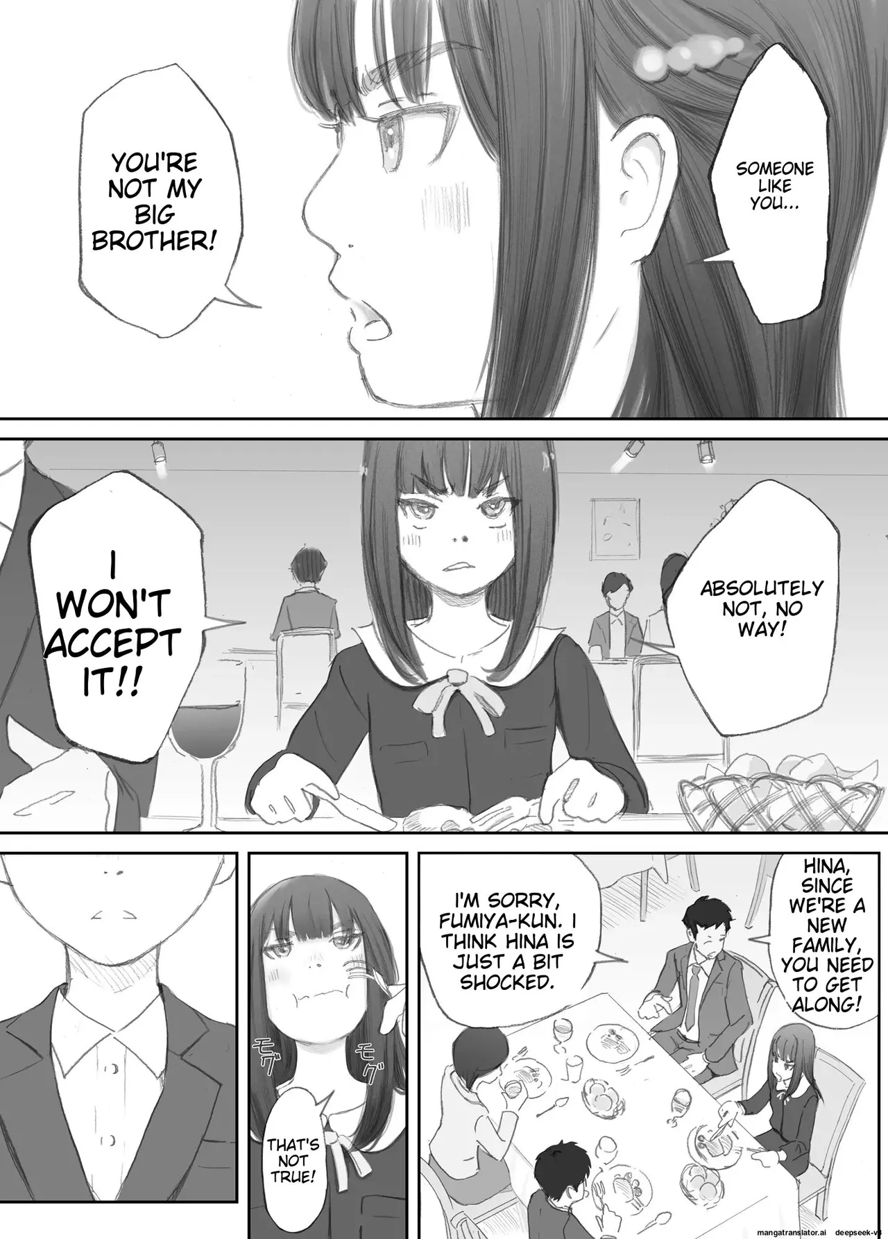 [Nekome Koi]Hadan no Kizuna -Netorareta Gimai- | Broken Bonds: Stepsister Cuckolded[English] Page 4