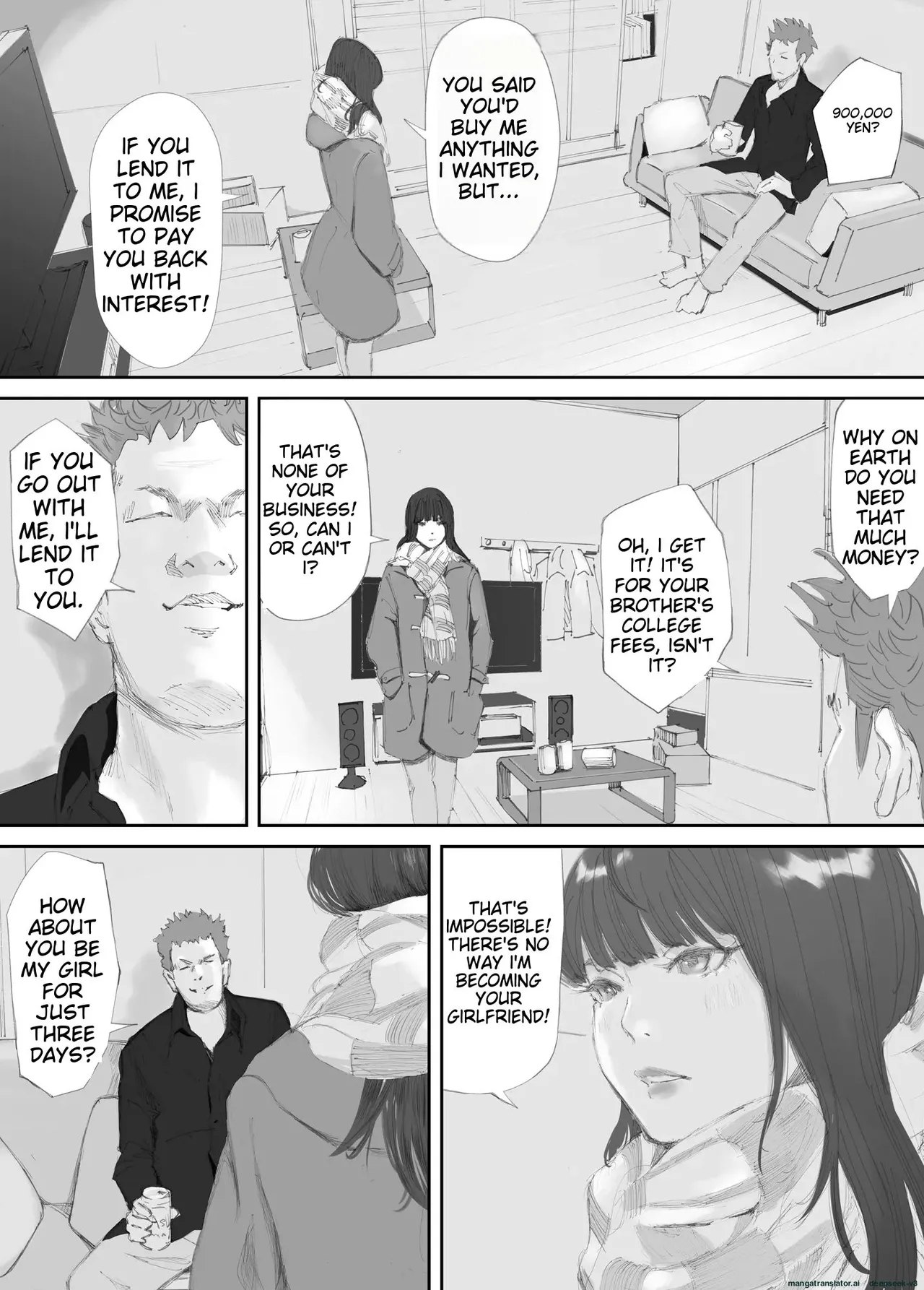 [Nekome Koi]Hadan no Kizuna -Netorareta Gimai- | Broken Bonds: Stepsister Cuckolded[English] Page 52