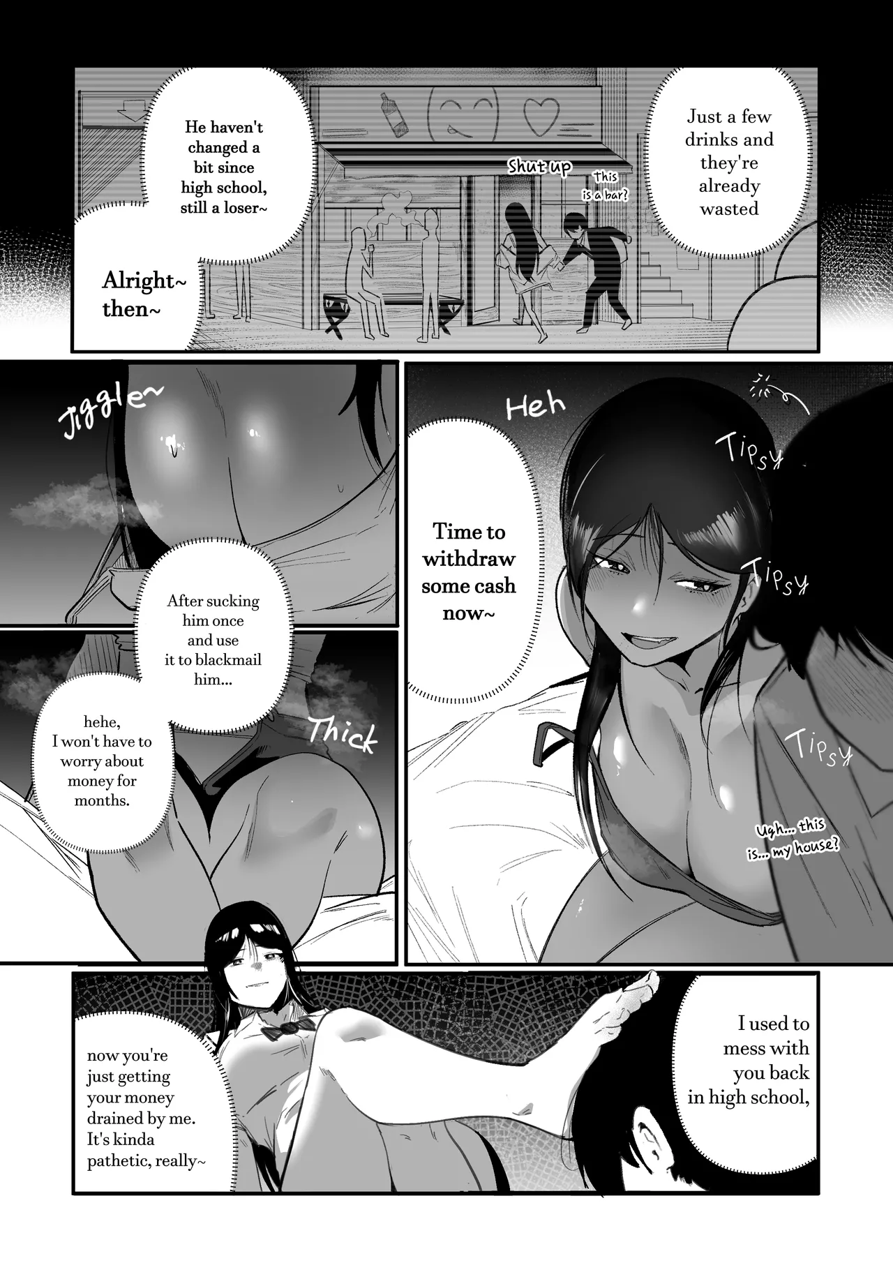 [Boole]Living Together With The Buxom Female Bully! Page 10