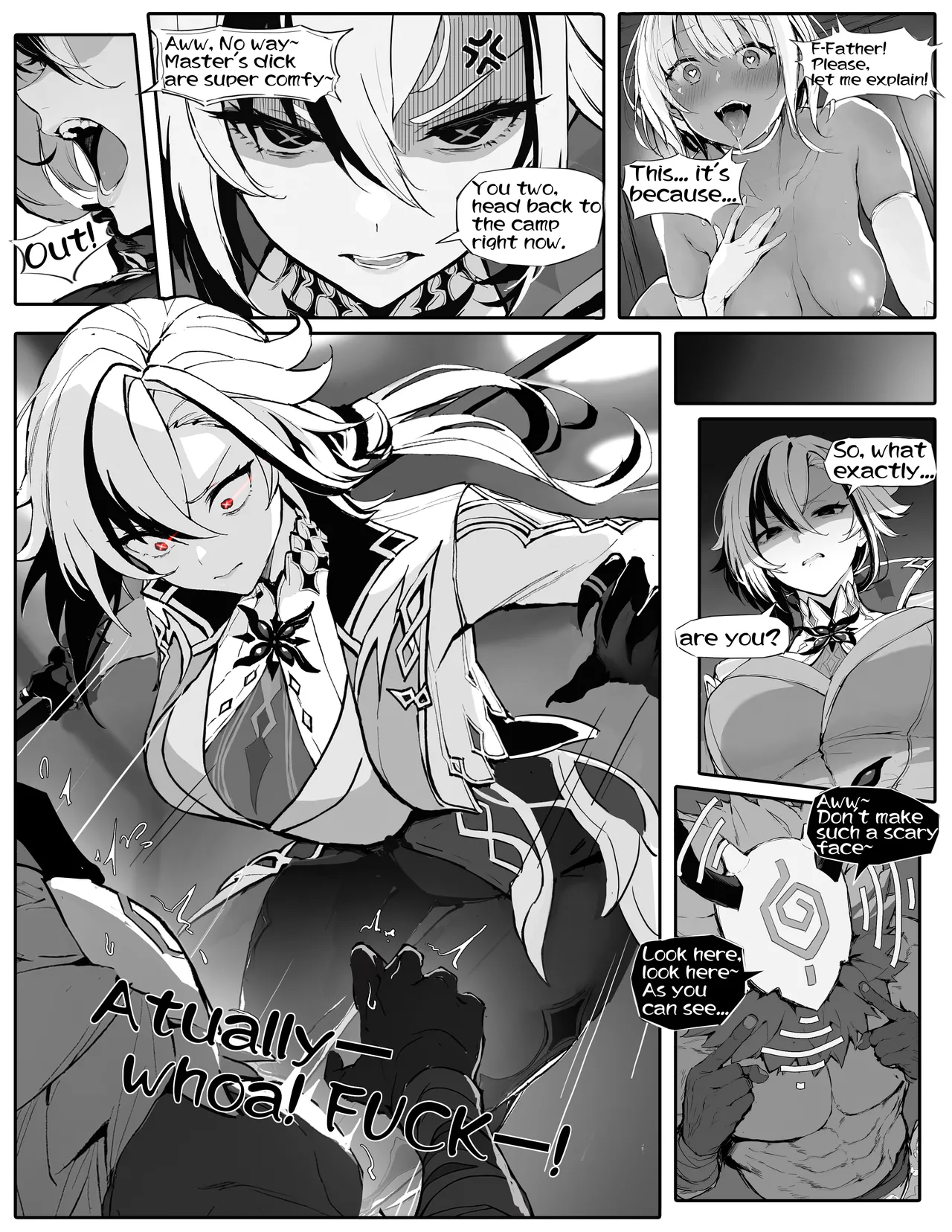 [Senie Shenxuan]Servant-sama no Seiteki Goumon Choukyou(Genshin Impact) [English] [Decensored] Page 2