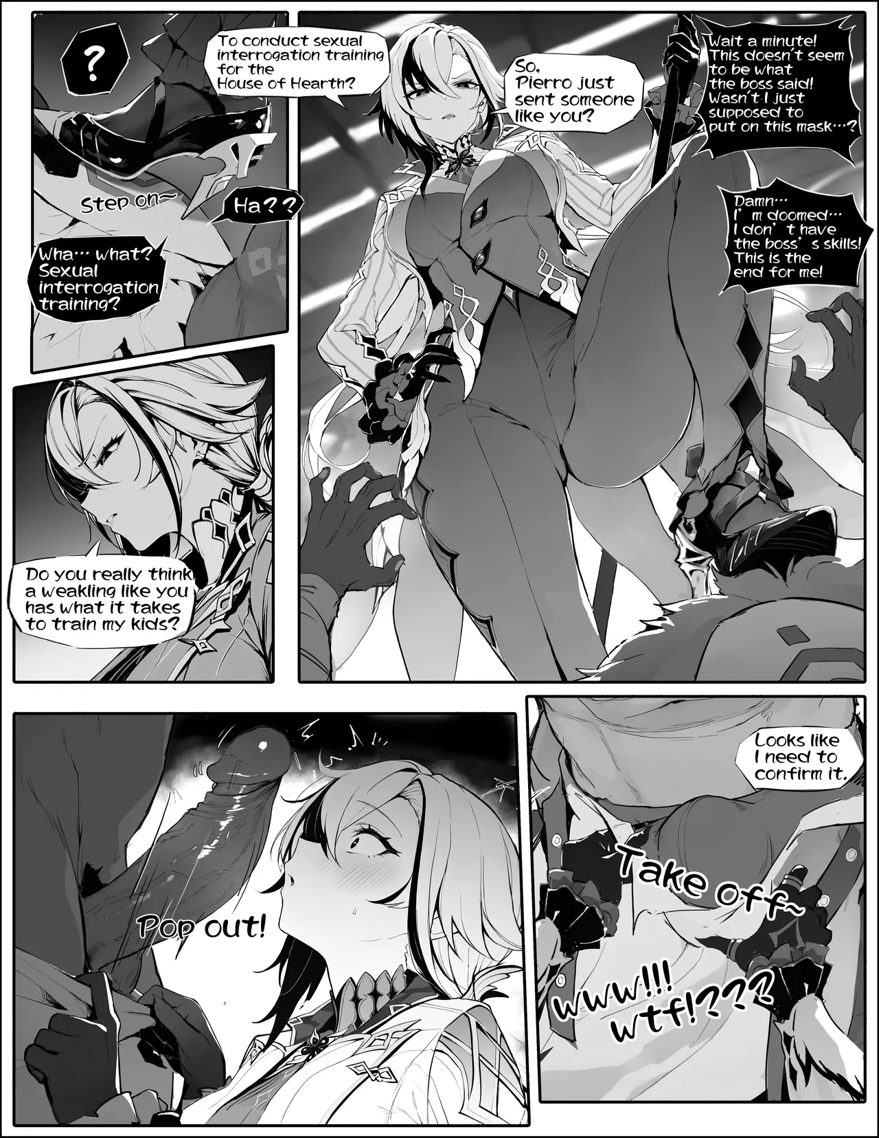 [Senie Shenxuan]Servant-sama no Seiteki Goumon Choukyou(Genshin Impact) [English] [Decensored] Page 3