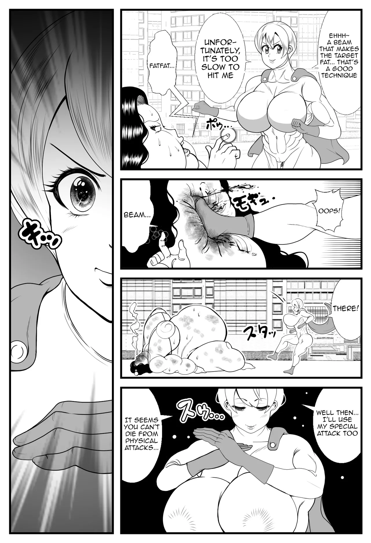 [Nekorondoru (Tokei)]Alien Fatfat VS Superheroine[English] Page 10