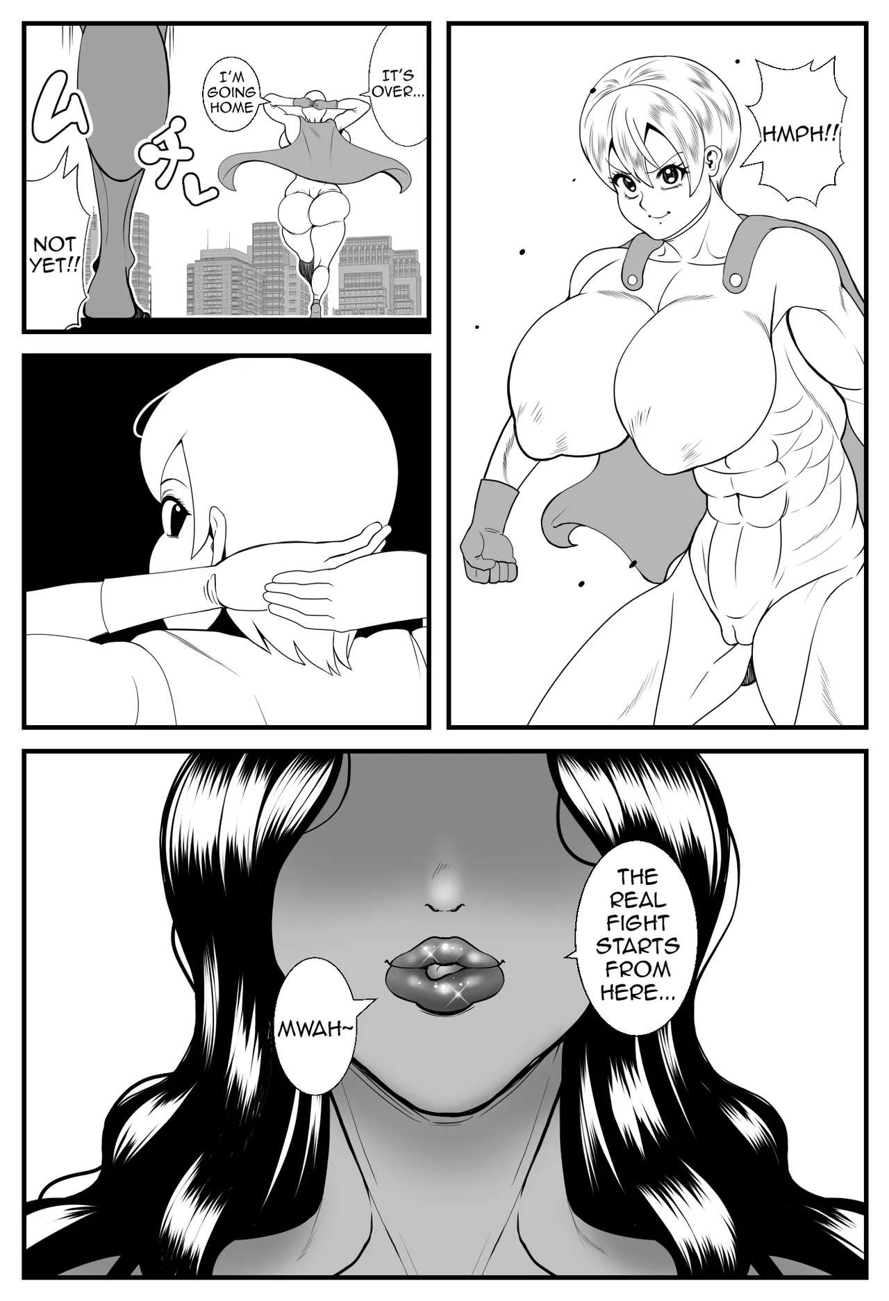 [Nekorondoru (Tokei)]Alien Fatfat VS Superheroine[English] Page 12