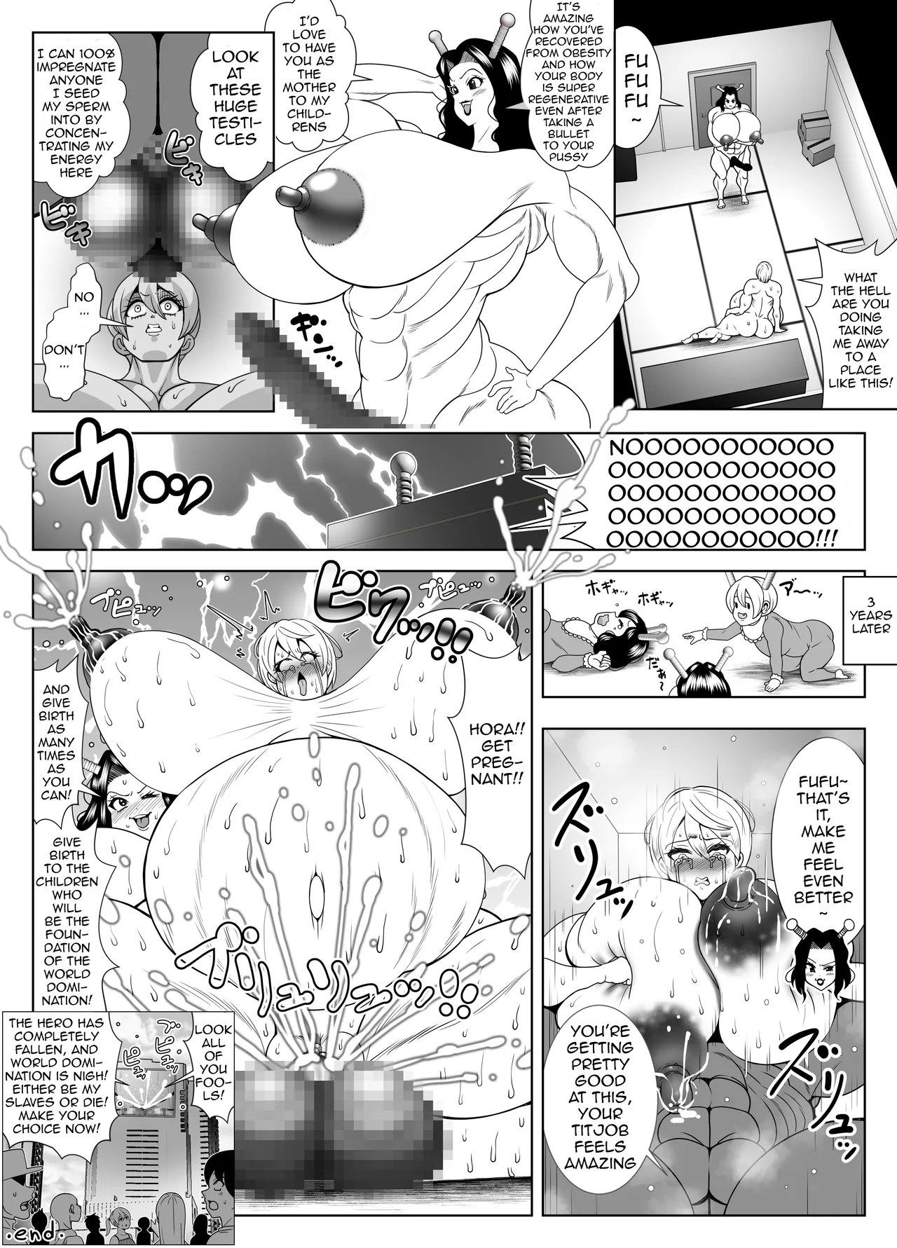 [Nekorondoru (Tokei)]Alien Fatfat VS Superheroine[English] Page 49
