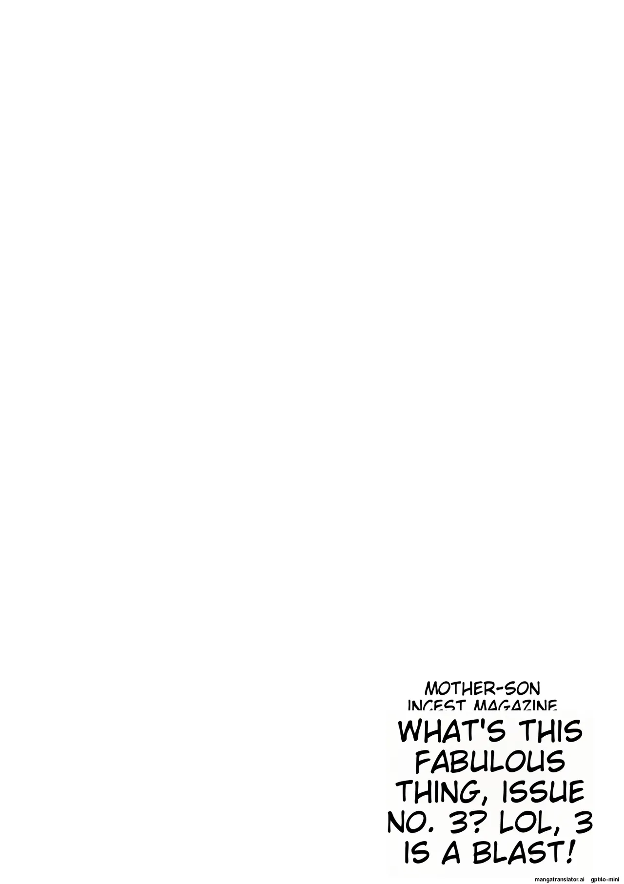 [Oozora Kaiko (kaiko)]Boshi Soukan Senmon-shi "Suteki na Okaa-san" Vol. 3[English] Page 72