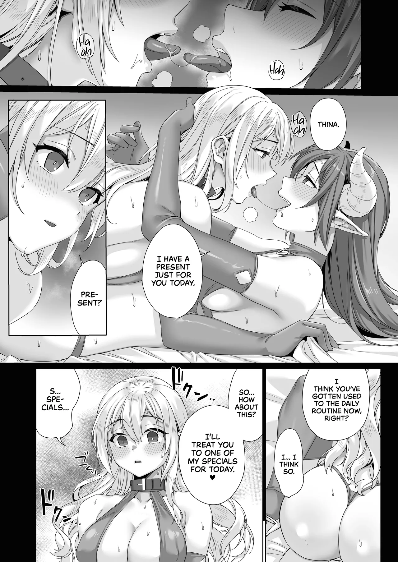 [MEMERIS-CHANNEL (miniru)]Seijo ga Inma ni Ochiru Made | The Saint Falls to a Succubus[English] [UncontrolSwitchOverflow] Page 20