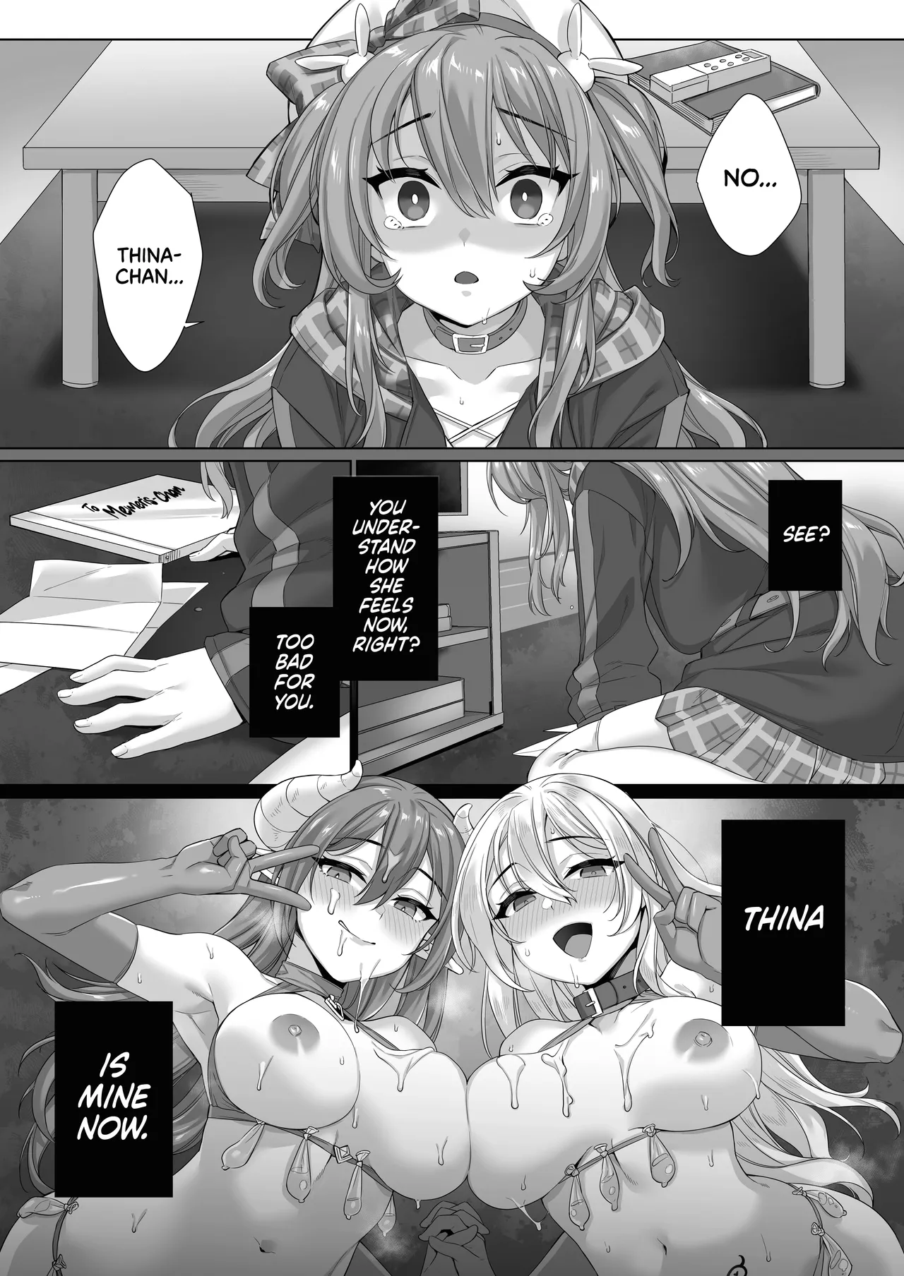 [MEMERIS-CHANNEL (miniru)]Seijo ga Inma ni Ochiru Made | The Saint Falls to a Succubus[English] [UncontrolSwitchOverflow] Page 28