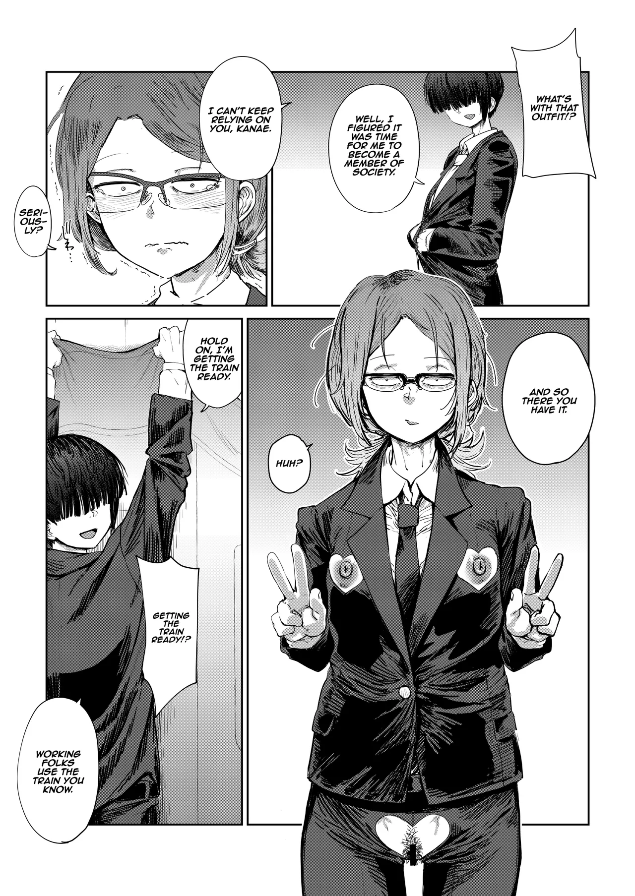 [HeMeLoPa (Yamada Shiguma)]Tsukareta OL Tai Himo Danshi[English] [Clawhammer] [Digital] Page 36