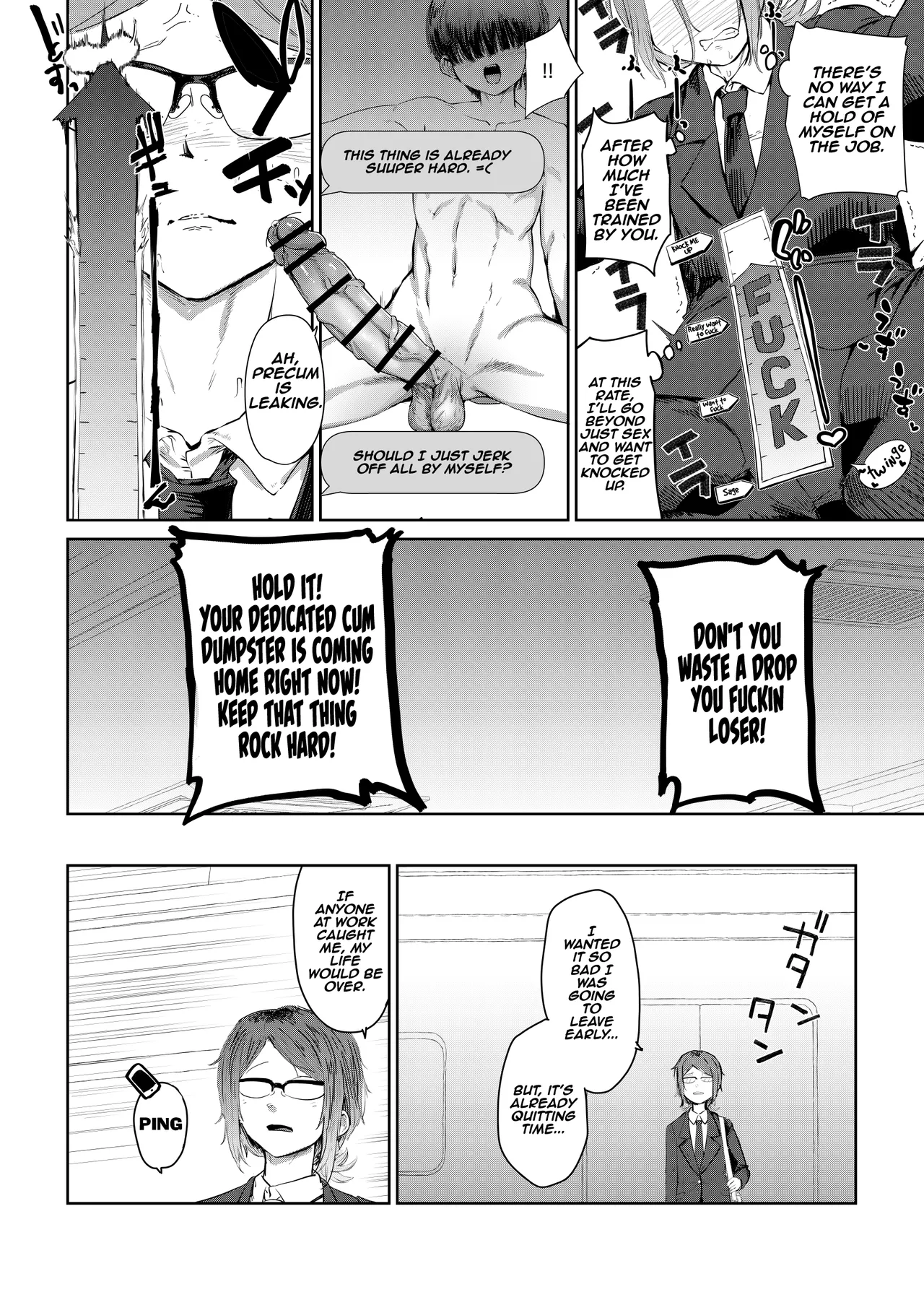 [HeMeLoPa (Yamada Shiguma)]Tsukareta OL Tai Himo Danshi[English] [Clawhammer] [Digital] Page 9