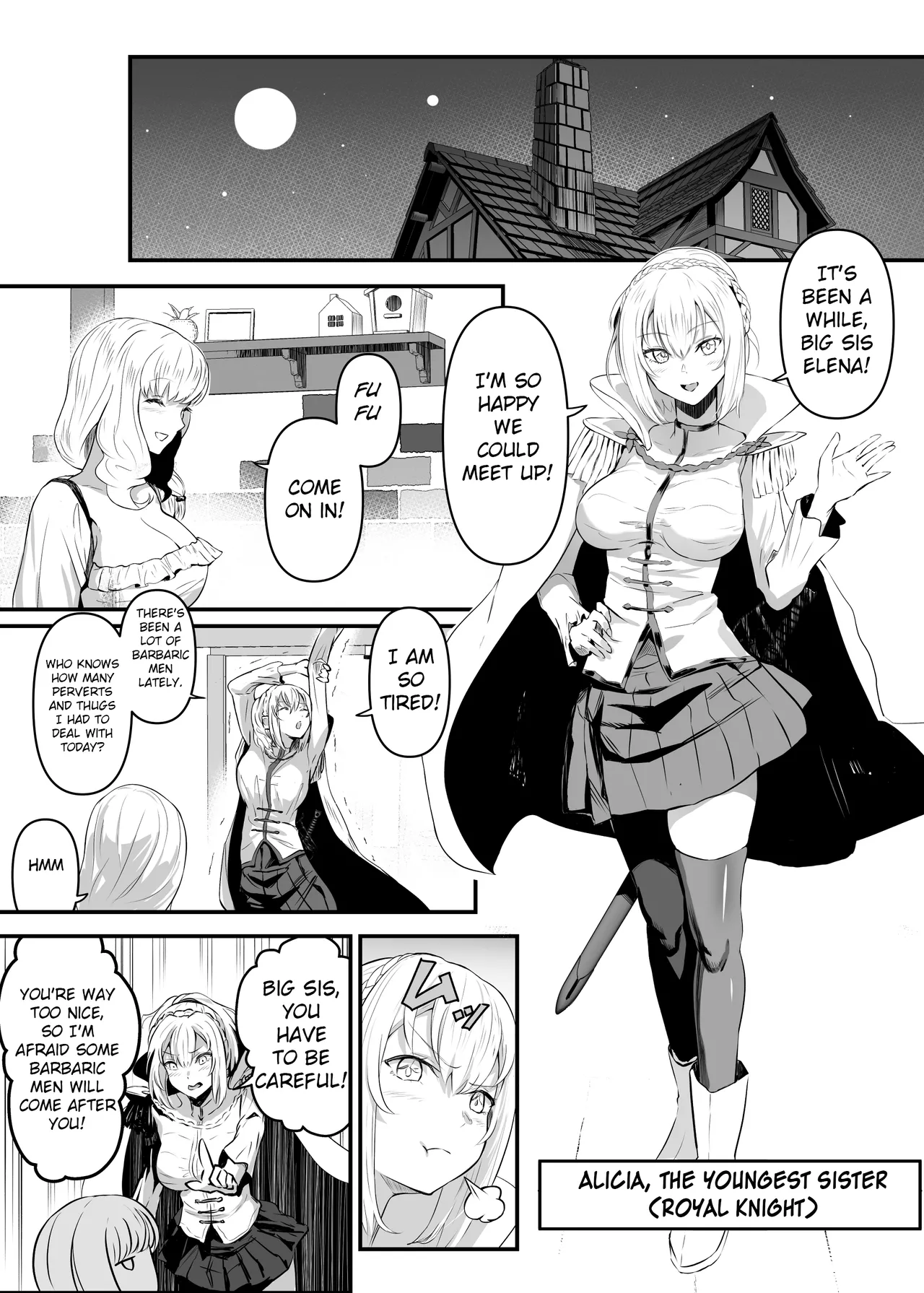 [Hyoui Lover (Hyoui Suki no Hito, Mishima Psycho)]Utsukushiki Isekai 3 Shimai no Hyouiroku[English] [TheFrogManScans] [Digital] Page 14