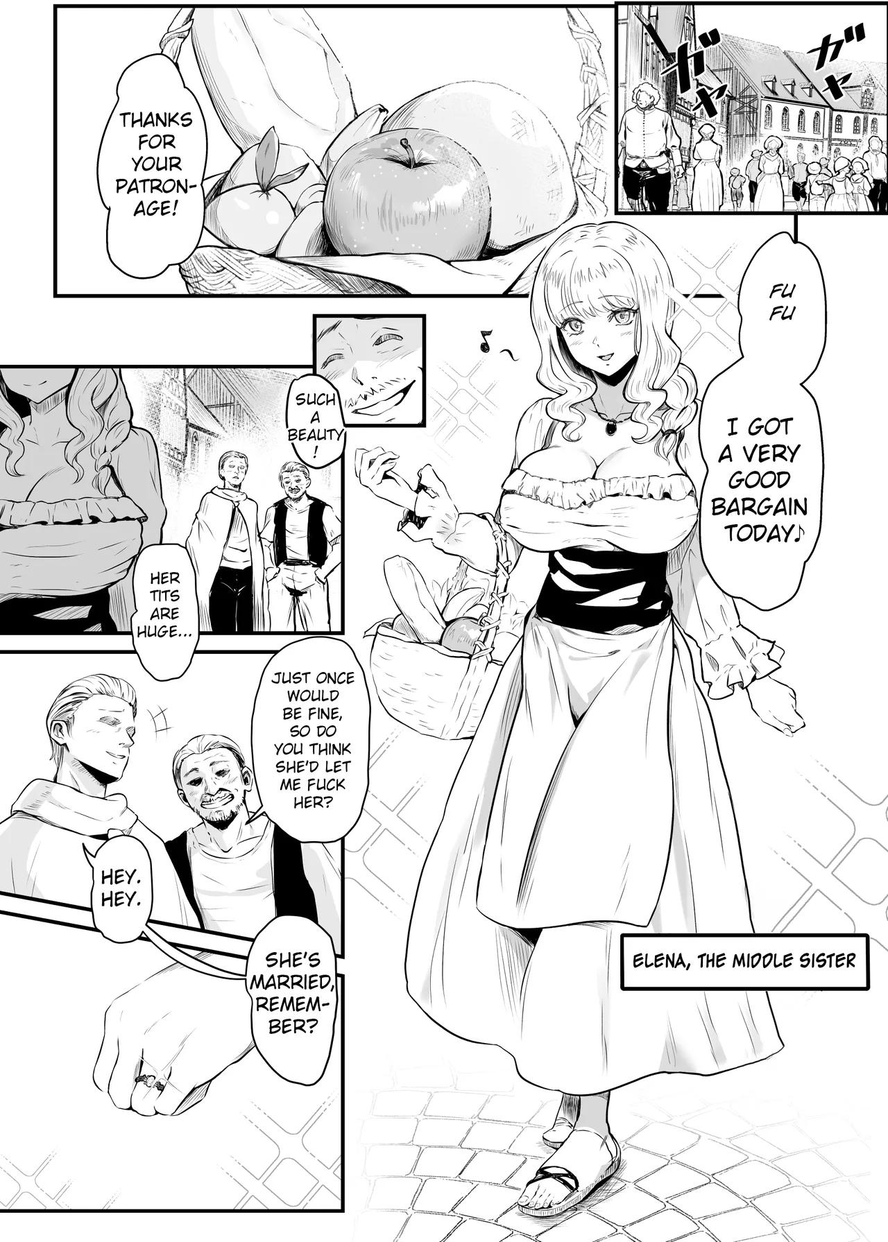 [Hyoui Lover (Hyoui Suki no Hito, Mishima Psycho)]Utsukushiki Isekai 3 Shimai no Hyouiroku[English] [TheFrogManScans] [Digital] Page 2