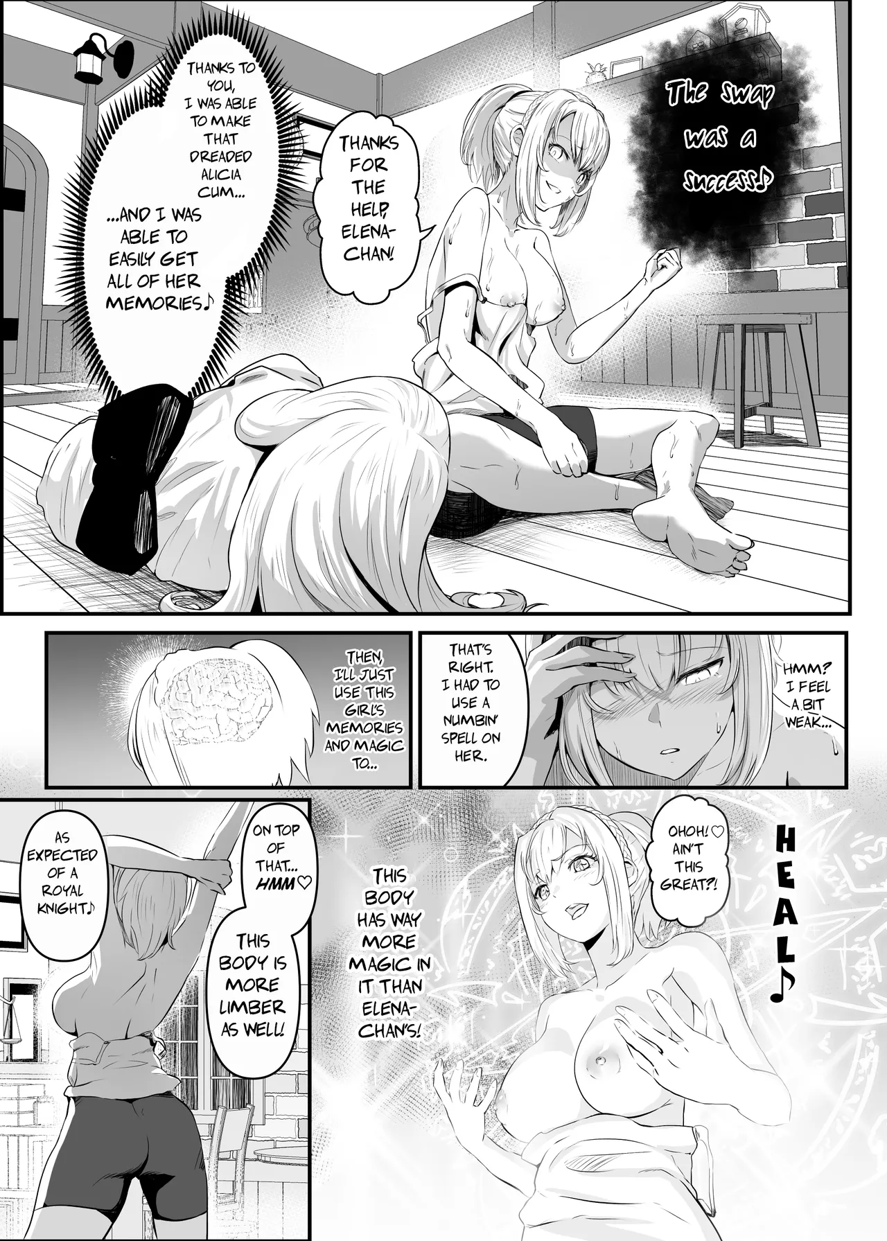 [Hyoui Lover (Hyoui Suki no Hito, Mishima Psycho)]Utsukushiki Isekai 3 Shimai no Hyouiroku[English] [TheFrogManScans] [Digital] Page 21