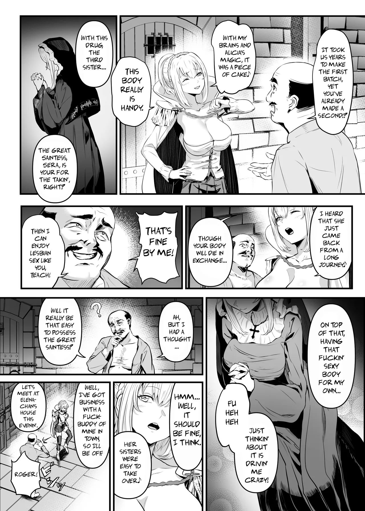 [Hyoui Lover (Hyoui Suki no Hito, Mishima Psycho)]Utsukushiki Isekai 3 Shimai no Hyouiroku[English] [TheFrogManScans] [Digital] Page 27