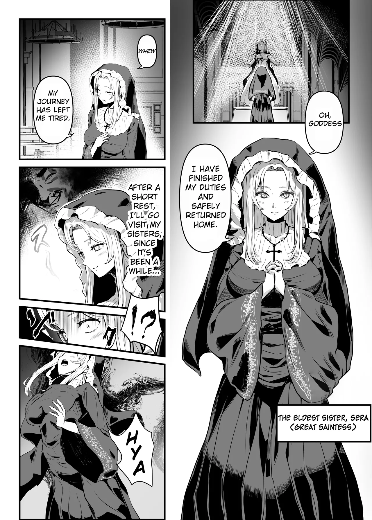[Hyoui Lover (Hyoui Suki no Hito, Mishima Psycho)]Utsukushiki Isekai 3 Shimai no Hyouiroku[English] [TheFrogManScans] [Digital] Page 28