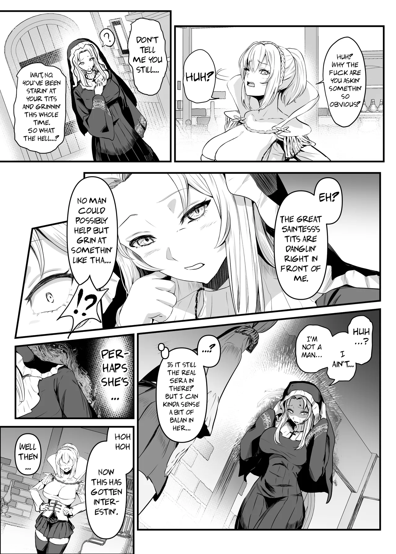 [Hyoui Lover (Hyoui Suki no Hito, Mishima Psycho)]Utsukushiki Isekai 3 Shimai no Hyouiroku[English] [TheFrogManScans] [Digital] Page 35