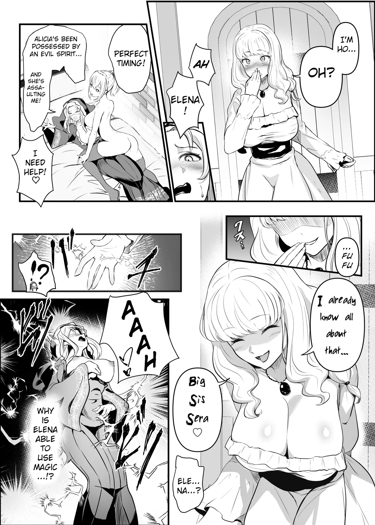 [Hyoui Lover (Hyoui Suki no Hito, Mishima Psycho)]Utsukushiki Isekai 3 Shimai no Hyouiroku[English] [TheFrogManScans] [Digital] Page 39