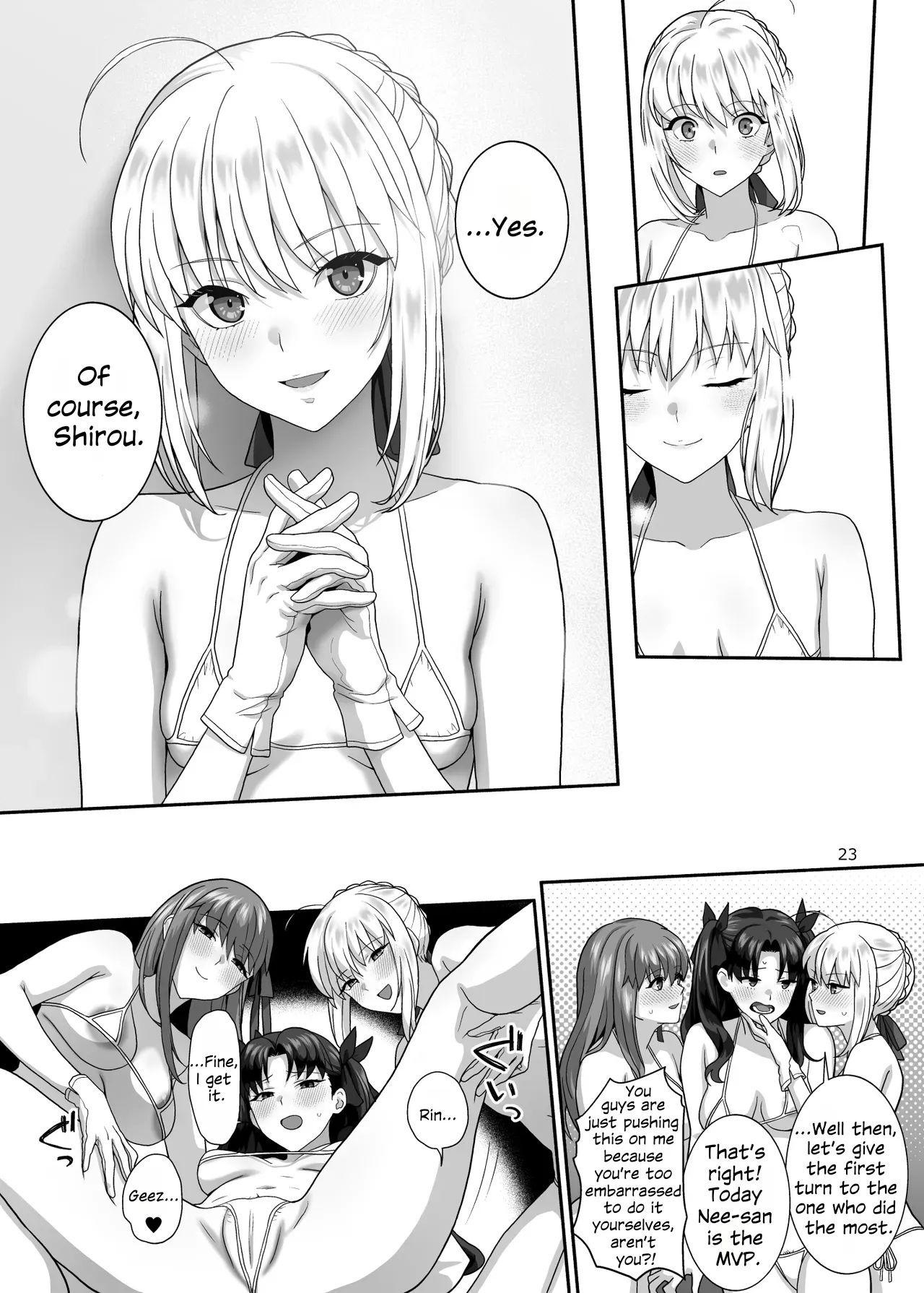 [Tsukinami Days (Kiya Hajime)]HEAVEN CAN WAIT(Fate/stay night) [Digital] [English] Page 22