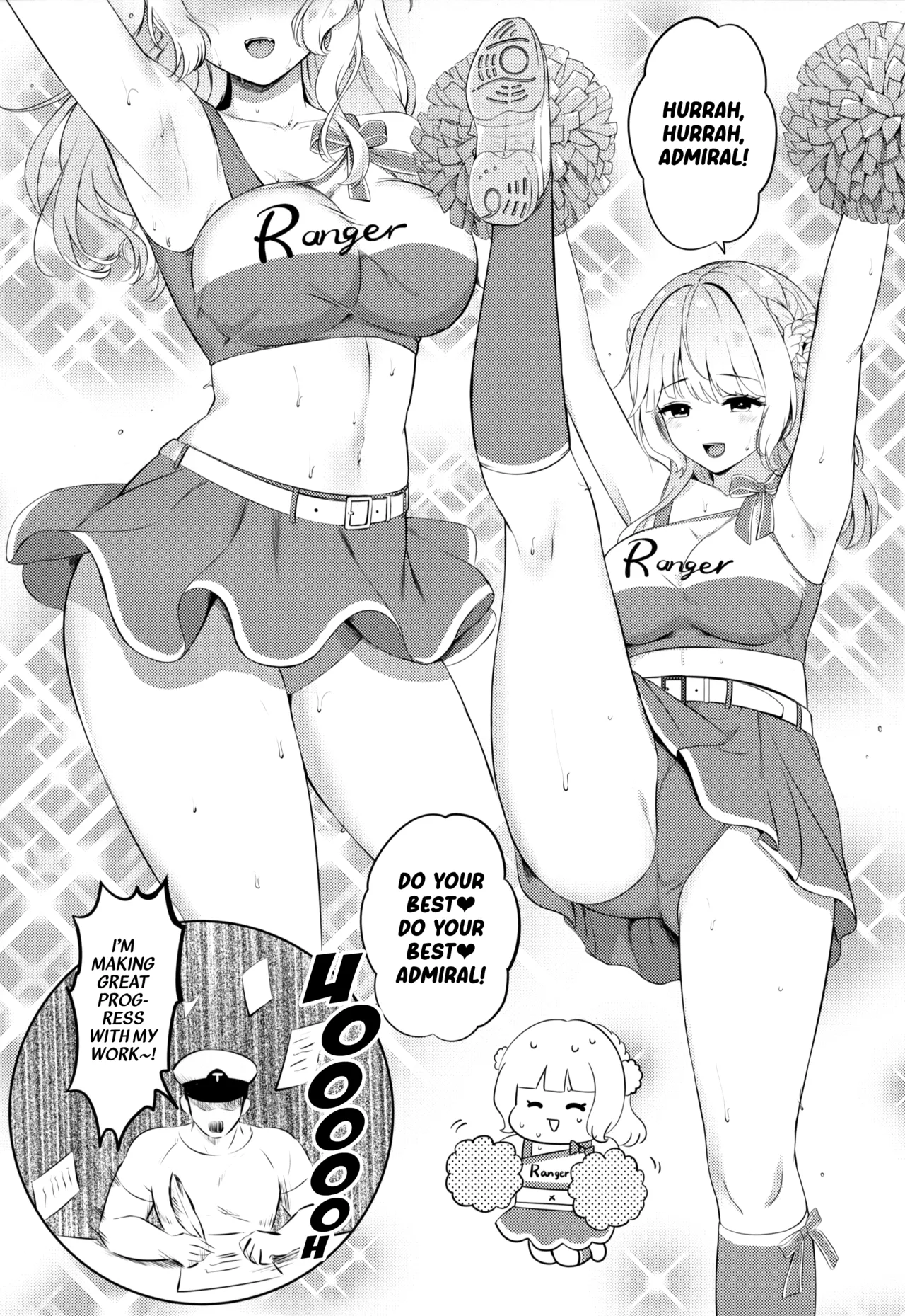 (COMIC1☆23) [Nanairo no Neribukuro (Nanashiki Fuka)]Ranger ni Ganbare Ganbare Saretai(Kantai Collection -KanColle-) [English] [Ne-Kai Agenda] Page 4