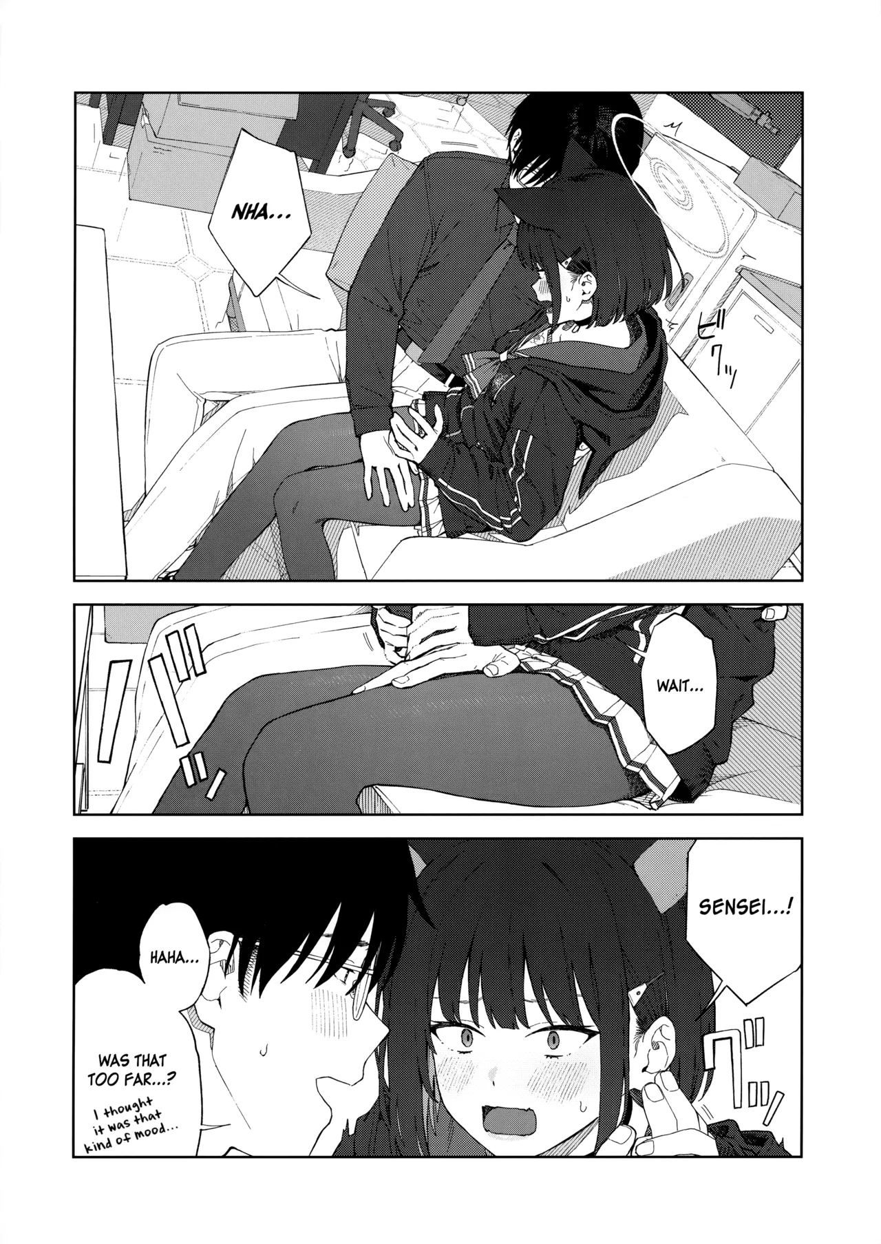(C103) [Titano-makhia (Mikaduchi)]Sensei, Doushite Watashi nano...? | Sensei, Why Me...?(Blue Archive) [English] [SDF] Page 11