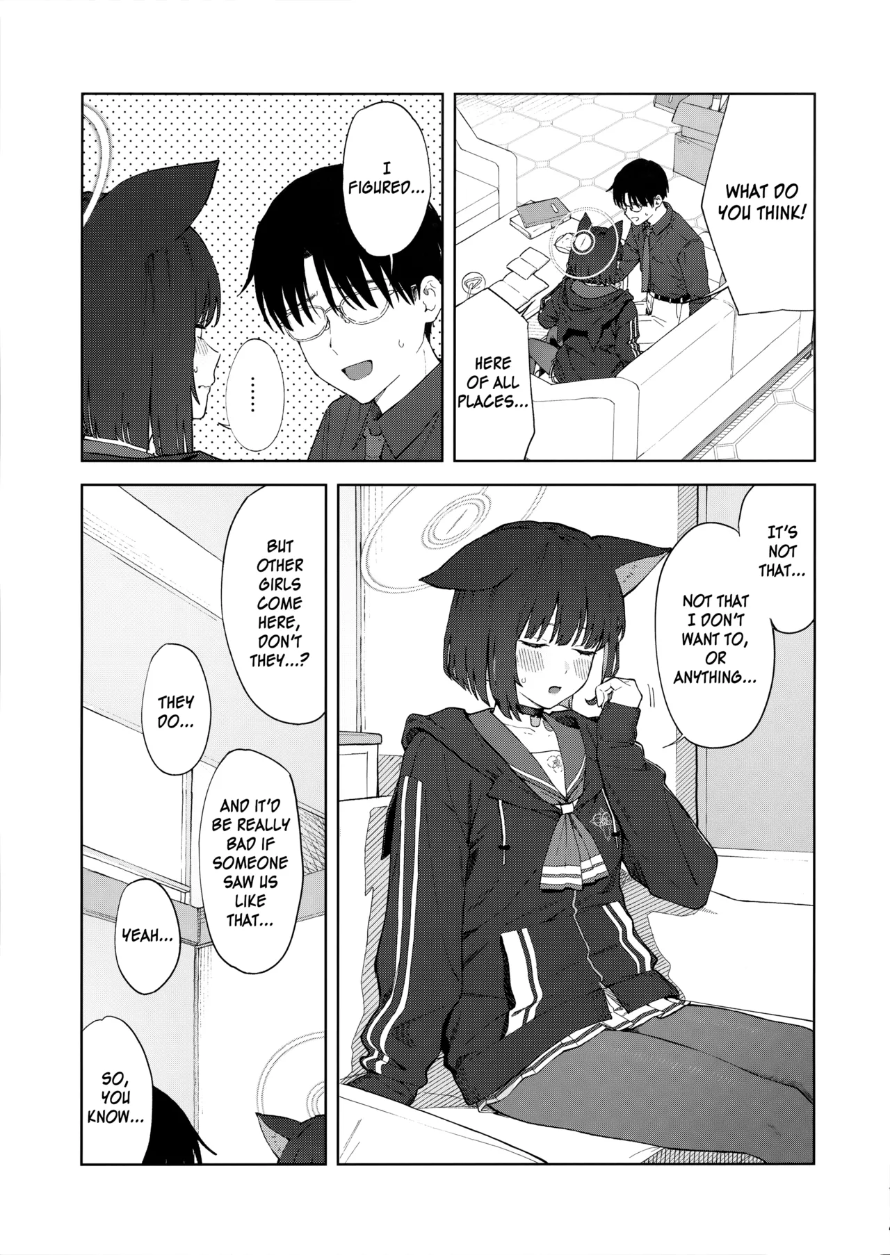 (C103) [Titano-makhia (Mikaduchi)]Sensei, Doushite Watashi nano...? | Sensei, Why Me...?(Blue Archive) [English] [SDF] Page 12