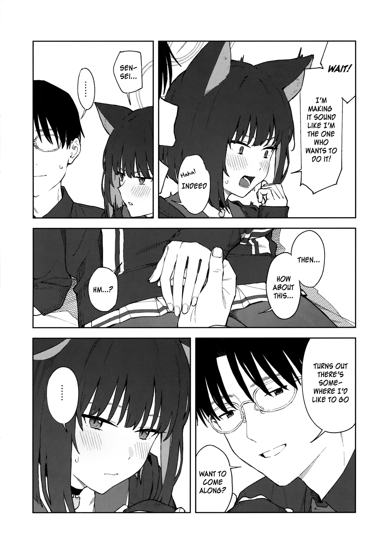(C103) [Titano-makhia (Mikaduchi)]Sensei, Doushite Watashi nano...? | Sensei, Why Me...?(Blue Archive) [English] [SDF] Page 13