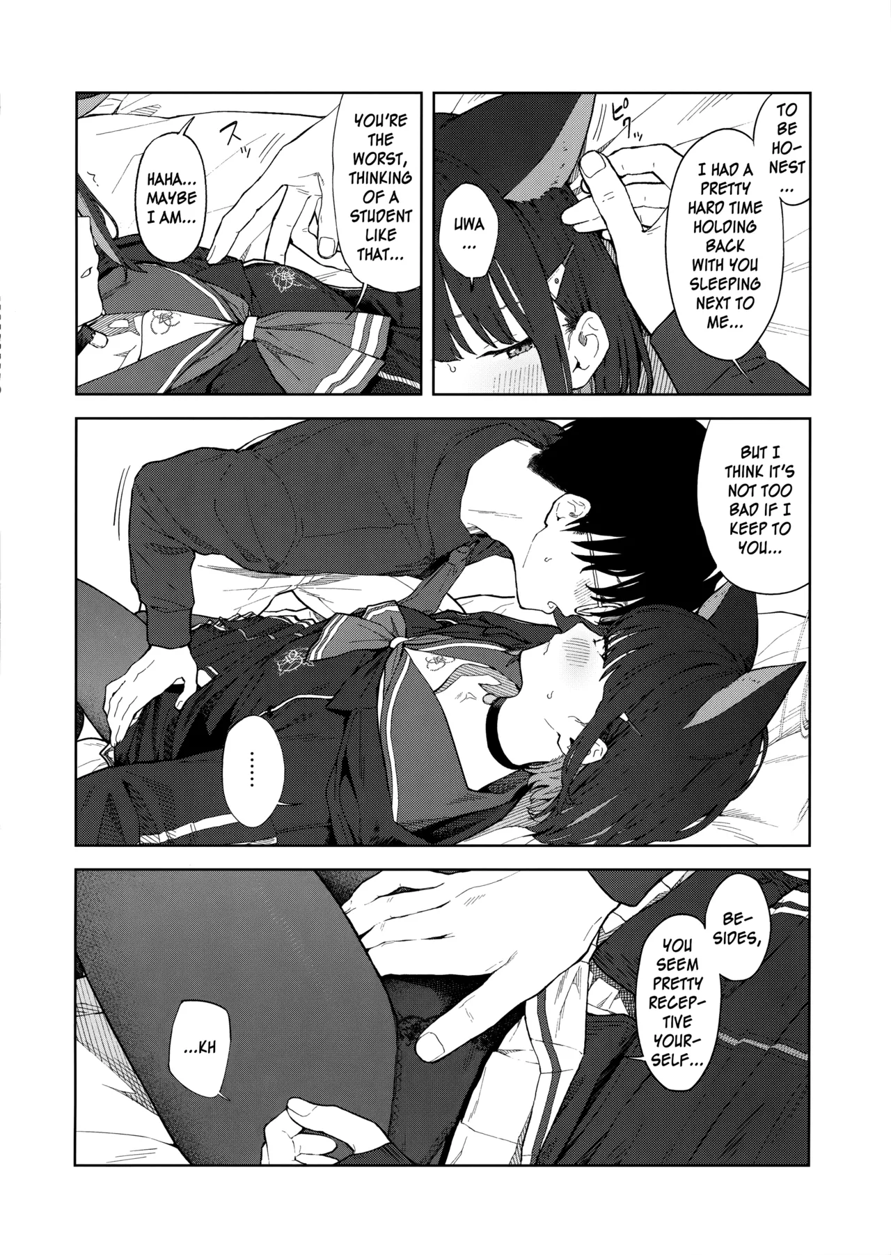 (C103) [Titano-makhia (Mikaduchi)]Sensei, Doushite Watashi nano...? | Sensei, Why Me...?(Blue Archive) [English] [SDF] Page 17