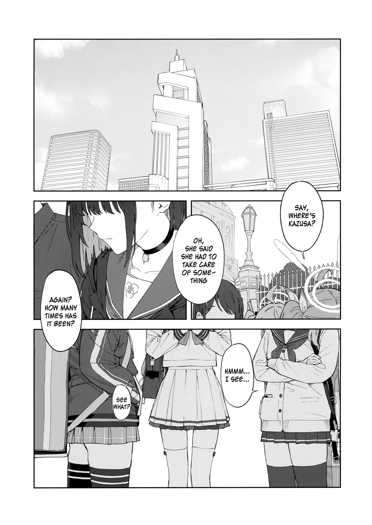 (C103) [Titano-makhia (Mikaduchi)]Sensei, Doushite Watashi nano...? | Sensei, Why Me...?(Blue Archive) [English] [SDF] Page 4
