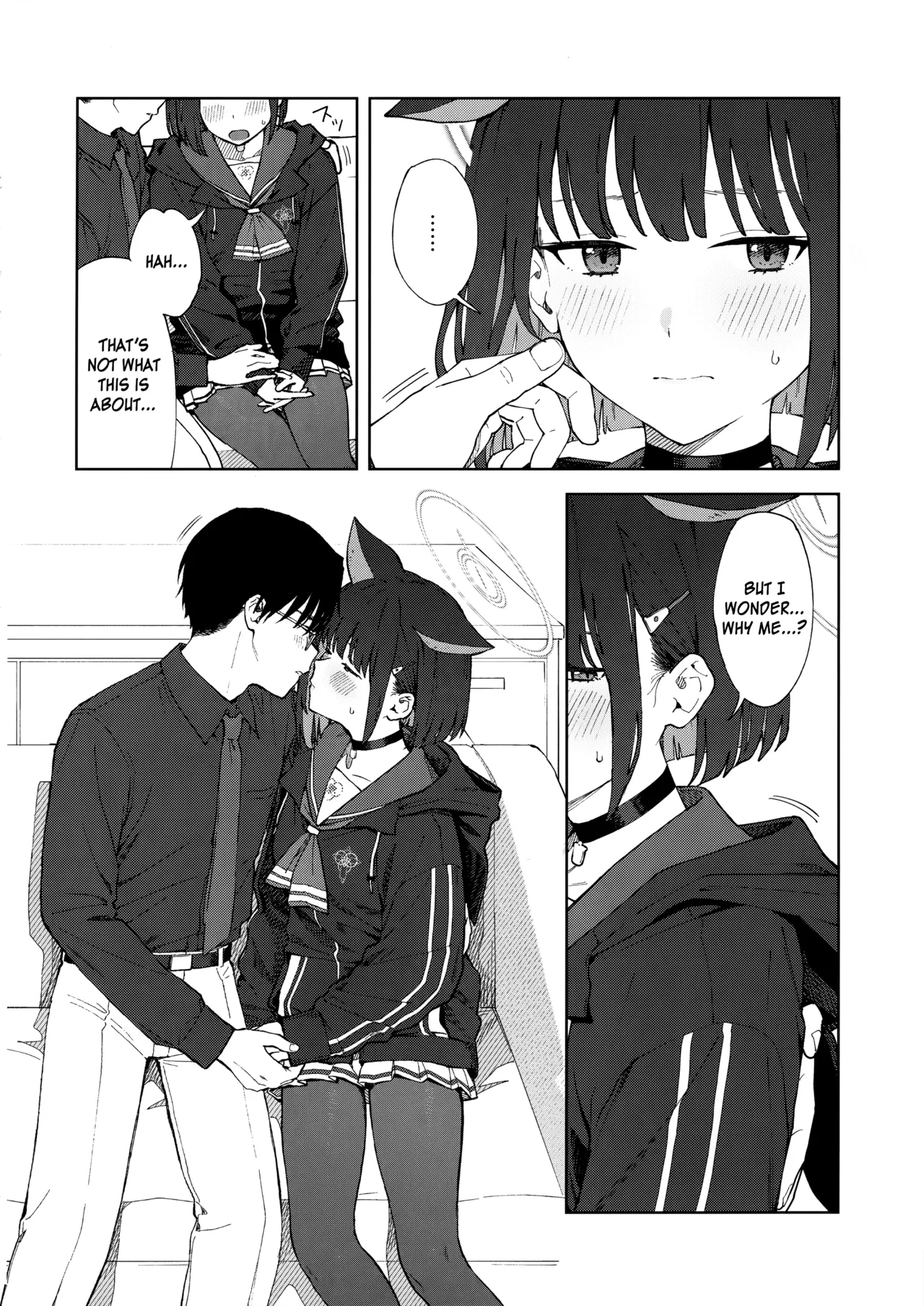 (C103) [Titano-makhia (Mikaduchi)]Sensei, Doushite Watashi nano...? | Sensei, Why Me...?(Blue Archive) [English] [SDF] Page 9