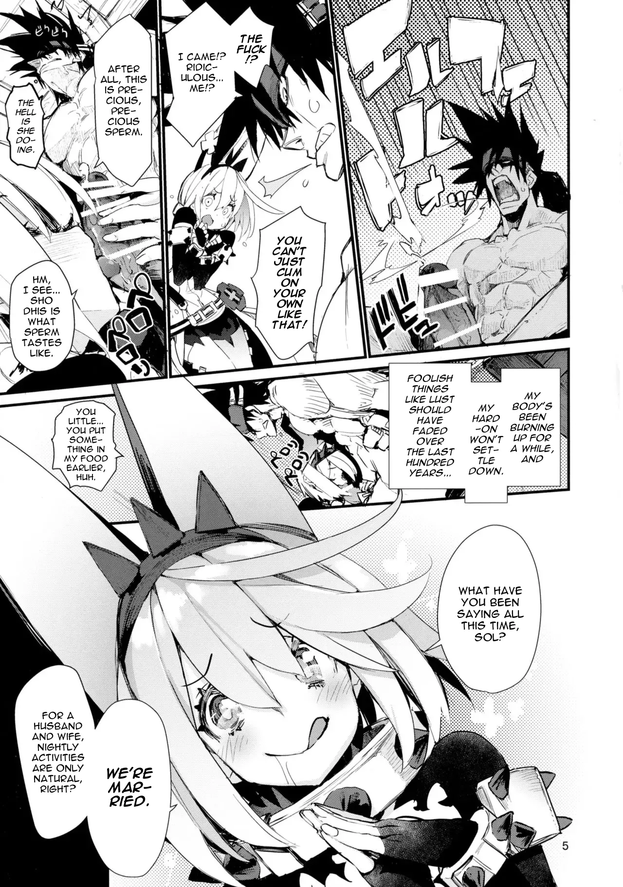 (C90) [Hyoco Road (Hyocorou)]MAXIMUM WEDDING.(Guilty Gear Xrd -Revelator-) [English] Page 5