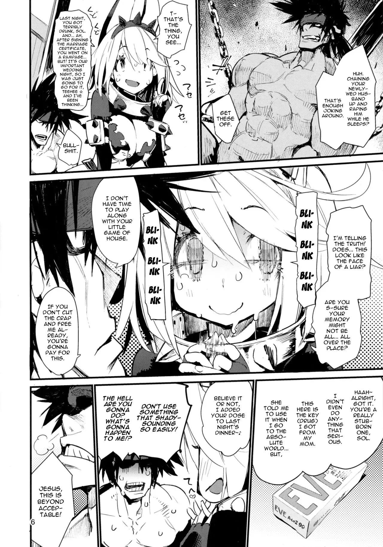 (C90) [Hyoco Road (Hyocorou)]MAXIMUM WEDDING.(Guilty Gear Xrd -Revelator-) [English] Page 6