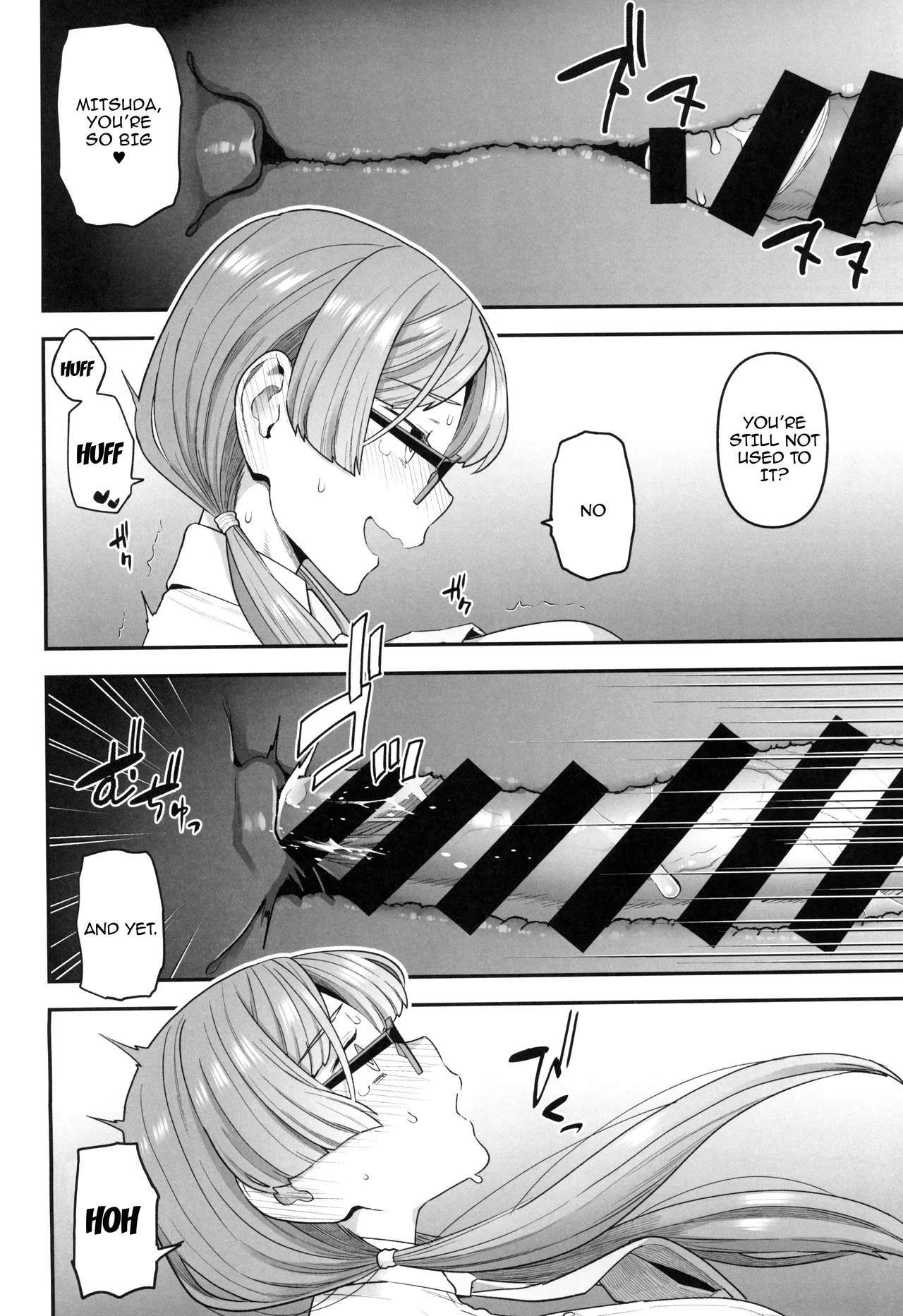(C101) [Sayonara Hornet (Yoshiragi)]Iinchou to Mitsuda-kun no Houkago - Otonashi Kotoha and Mitsuda Makoto | The Prez and Mitsuda-kun After Class - Otonashi Kotoha and Mitsuda Makoto[English] {Doujins.com} Page 14