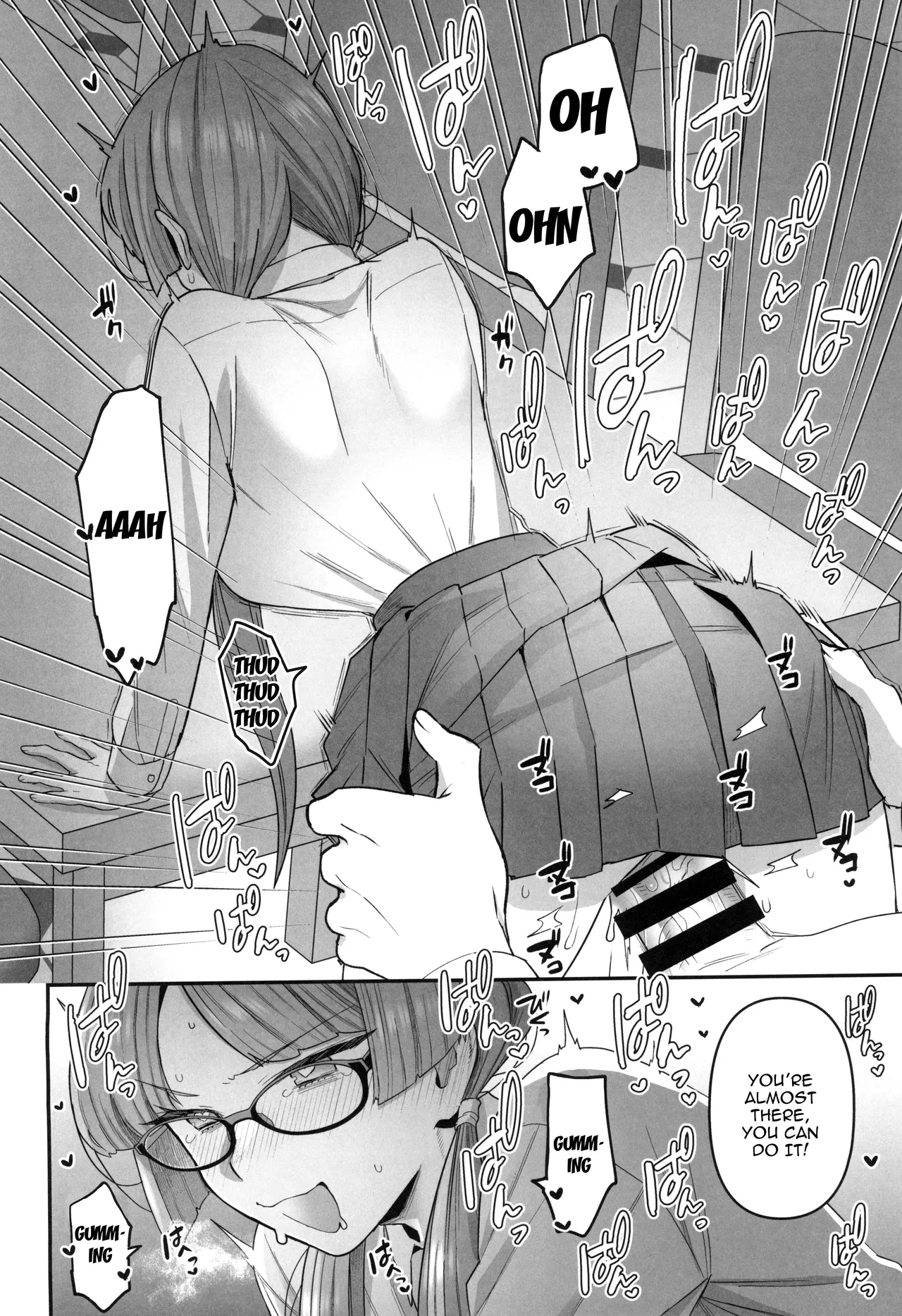 (C101) [Sayonara Hornet (Yoshiragi)]Iinchou to Mitsuda-kun no Houkago - Otonashi Kotoha and Mitsuda Makoto | The Prez and Mitsuda-kun After Class - Otonashi Kotoha and Mitsuda Makoto[English] {Doujins.com} Page 18