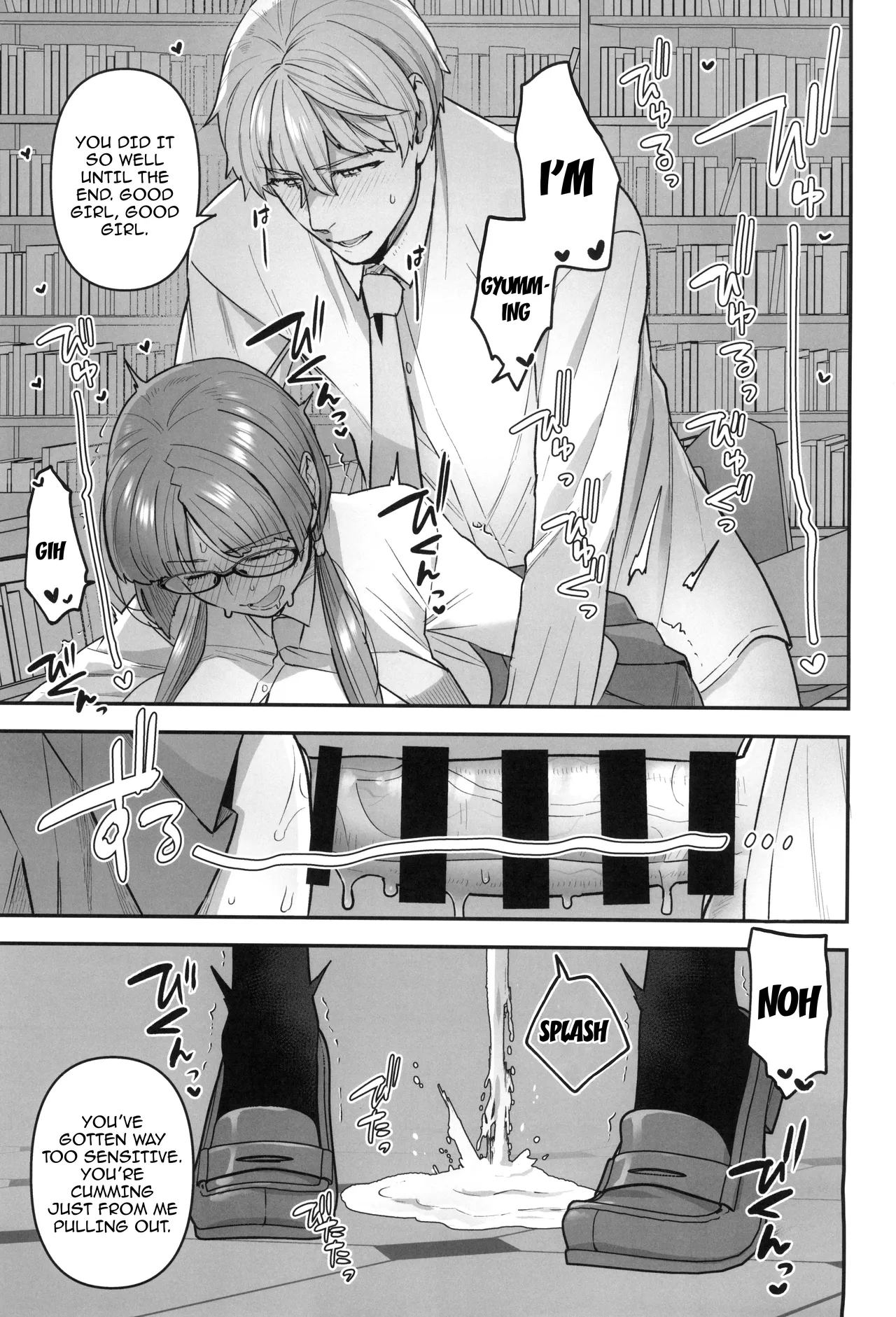 (C101) [Sayonara Hornet (Yoshiragi)]Iinchou to Mitsuda-kun no Houkago - Otonashi Kotoha and Mitsuda Makoto | The Prez and Mitsuda-kun After Class - Otonashi Kotoha and Mitsuda Makoto[English] {Doujins.com} Page 19