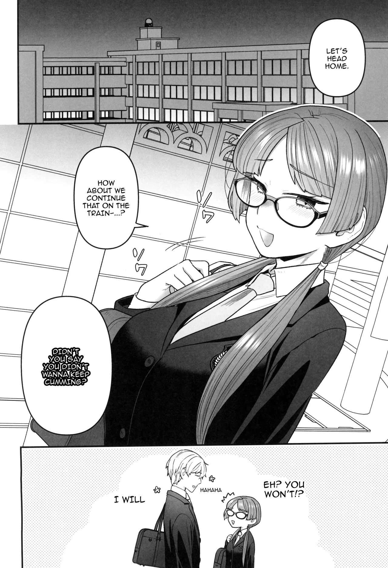 (C101) [Sayonara Hornet (Yoshiragi)]Iinchou to Mitsuda-kun no Houkago - Otonashi Kotoha and Mitsuda Makoto | The Prez and Mitsuda-kun After Class - Otonashi Kotoha and Mitsuda Makoto[English] {Doujins.com} Page 20