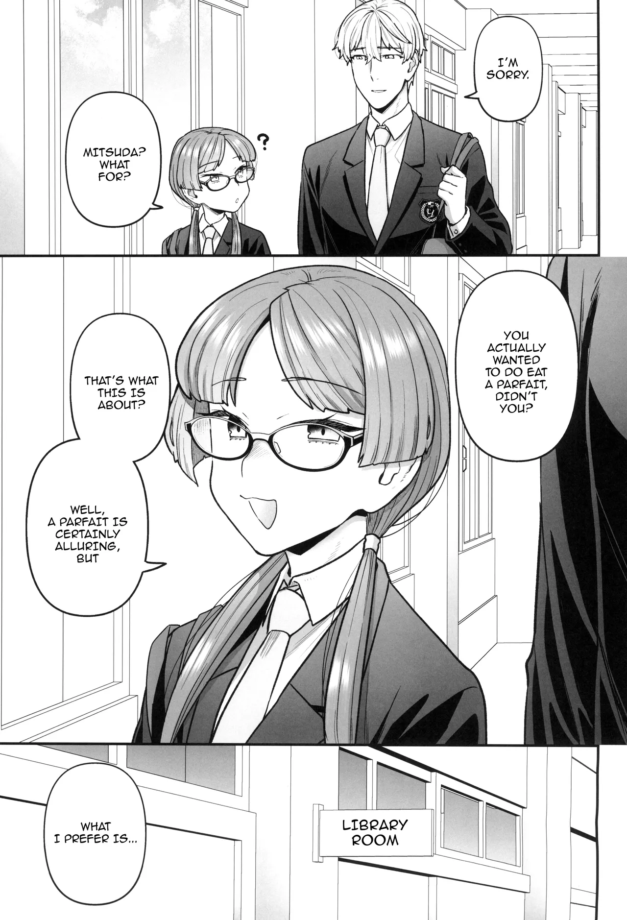 (C101) [Sayonara Hornet (Yoshiragi)]Iinchou to Mitsuda-kun no Houkago - Otonashi Kotoha and Mitsuda Makoto | The Prez and Mitsuda-kun After Class - Otonashi Kotoha and Mitsuda Makoto[English] {Doujins.com} Page 7