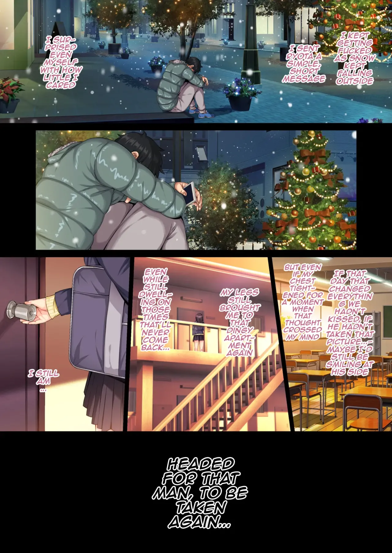 [Rokumarusou (Sanrokumaru)]Soshite Watashi wa Kyou mo Ano Otoko ni Taberareru Zoku | And So Today I'm Once Again Being Sexually Devoured By That Man 2[English] {Doujins.com} [Decensored] Page 38